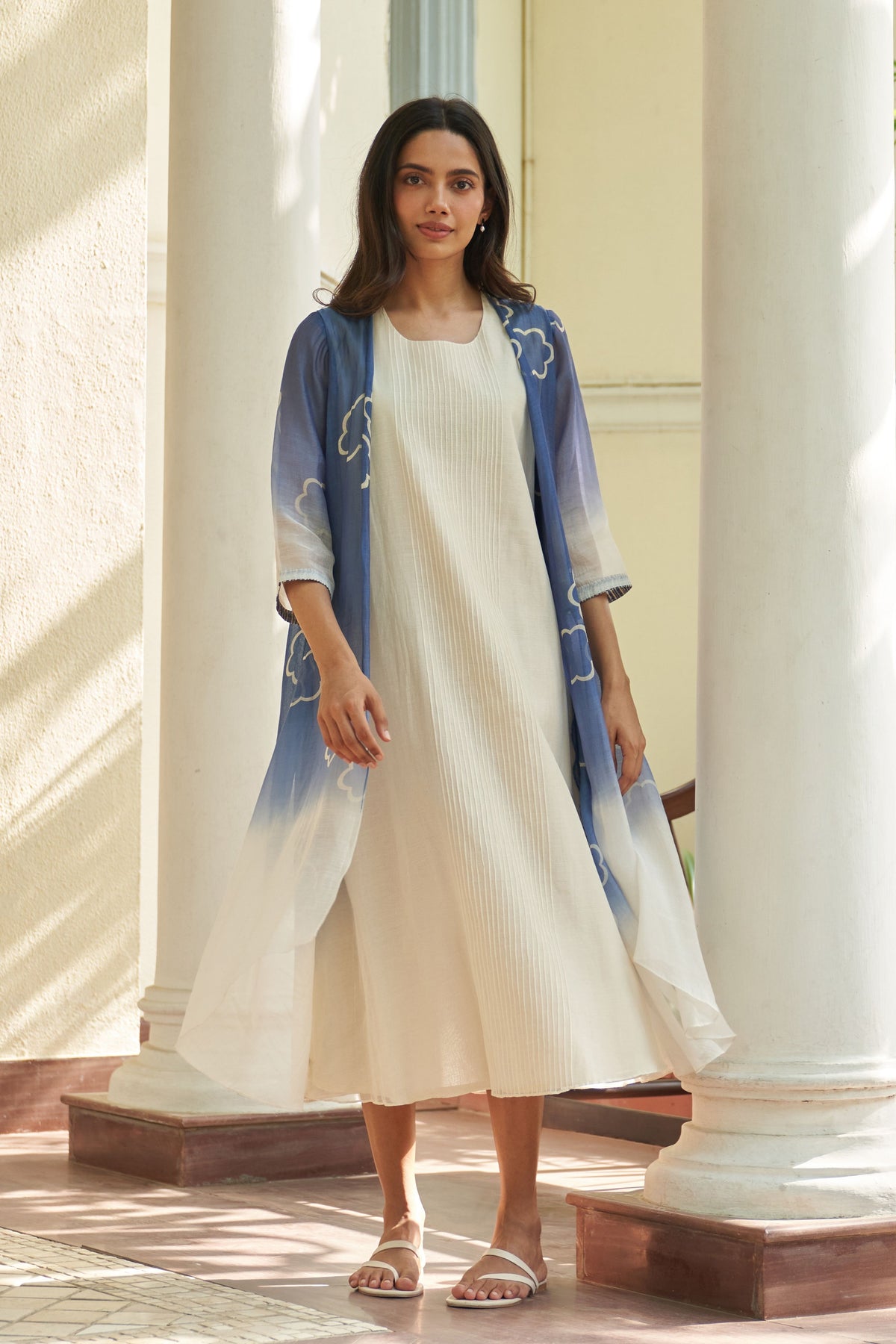 Ocean Blue Jacket Dress