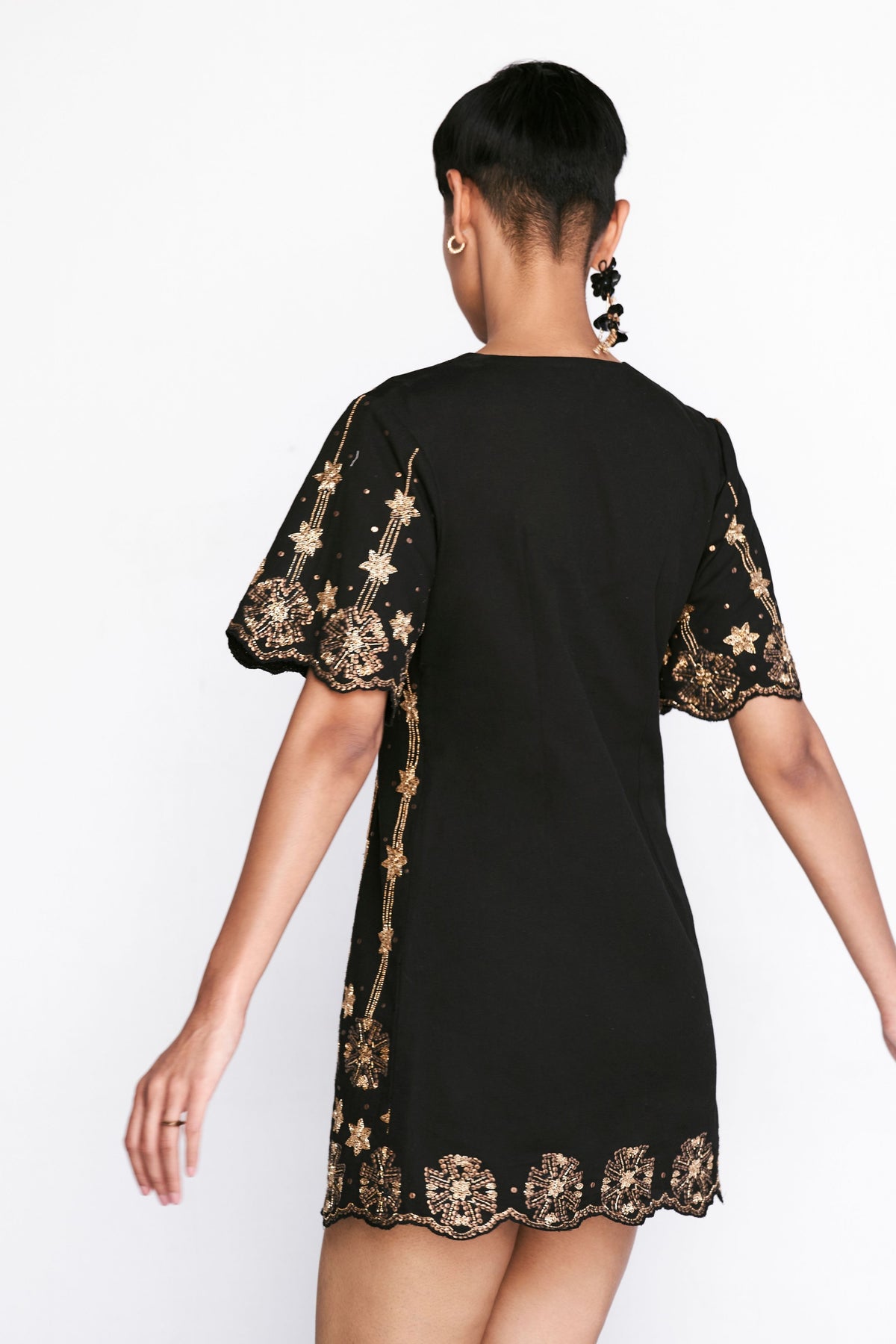 Black Aira Mini Dress