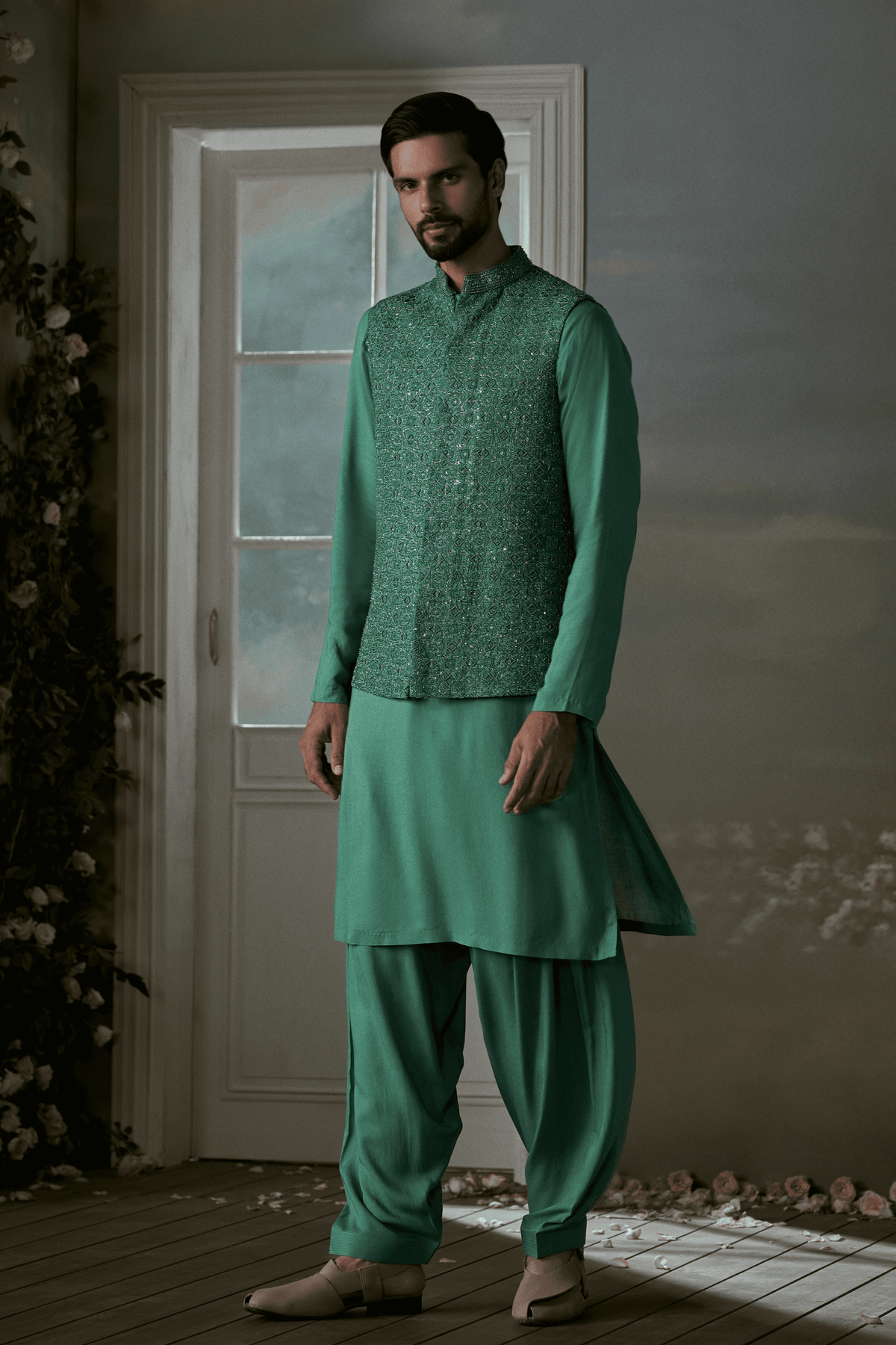 Kurta Set Nehru Jacket Set