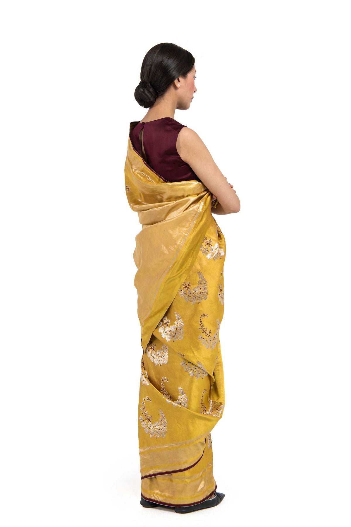 Yoru Yellow Saree