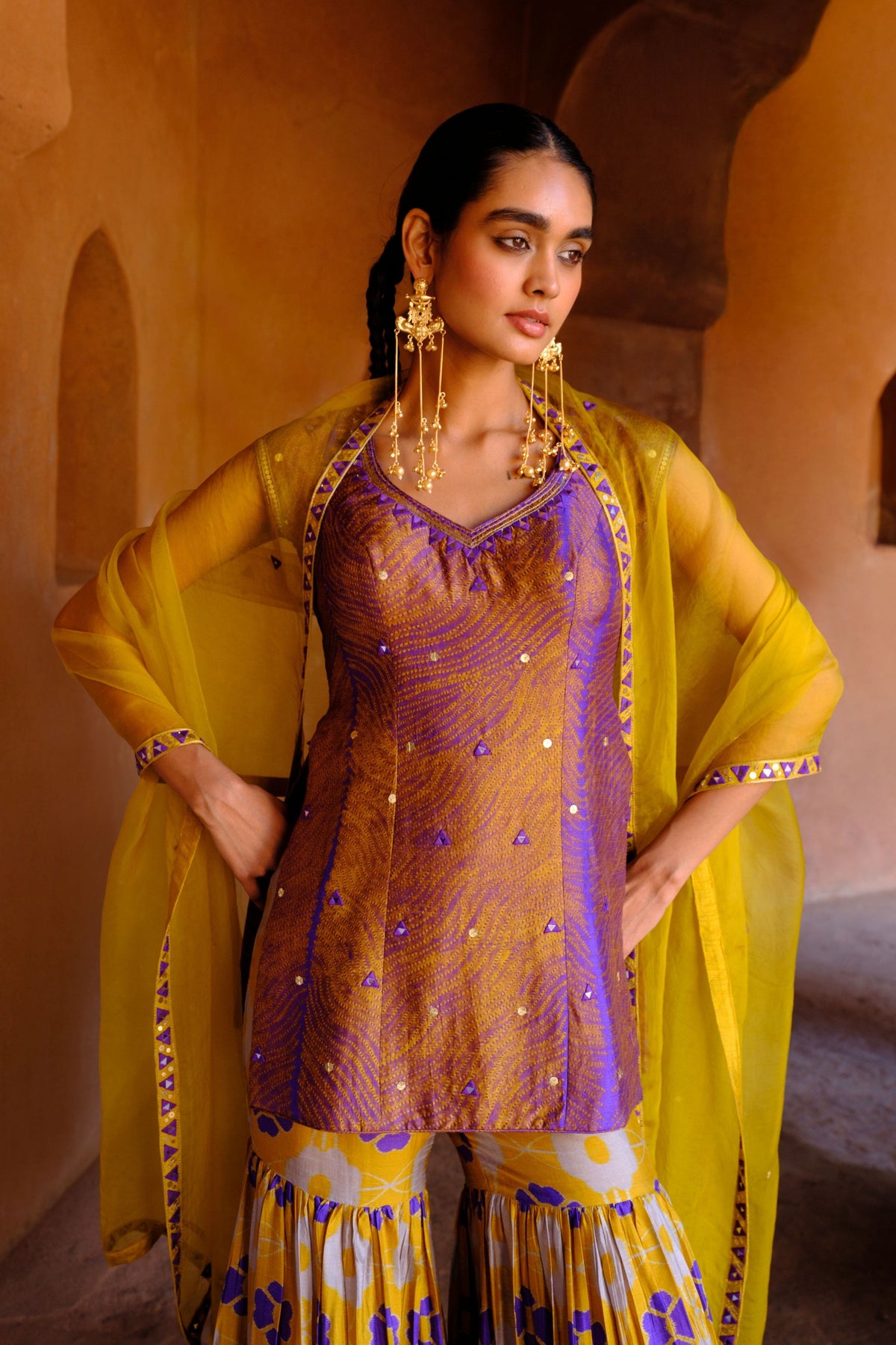 Navya Sharara Set