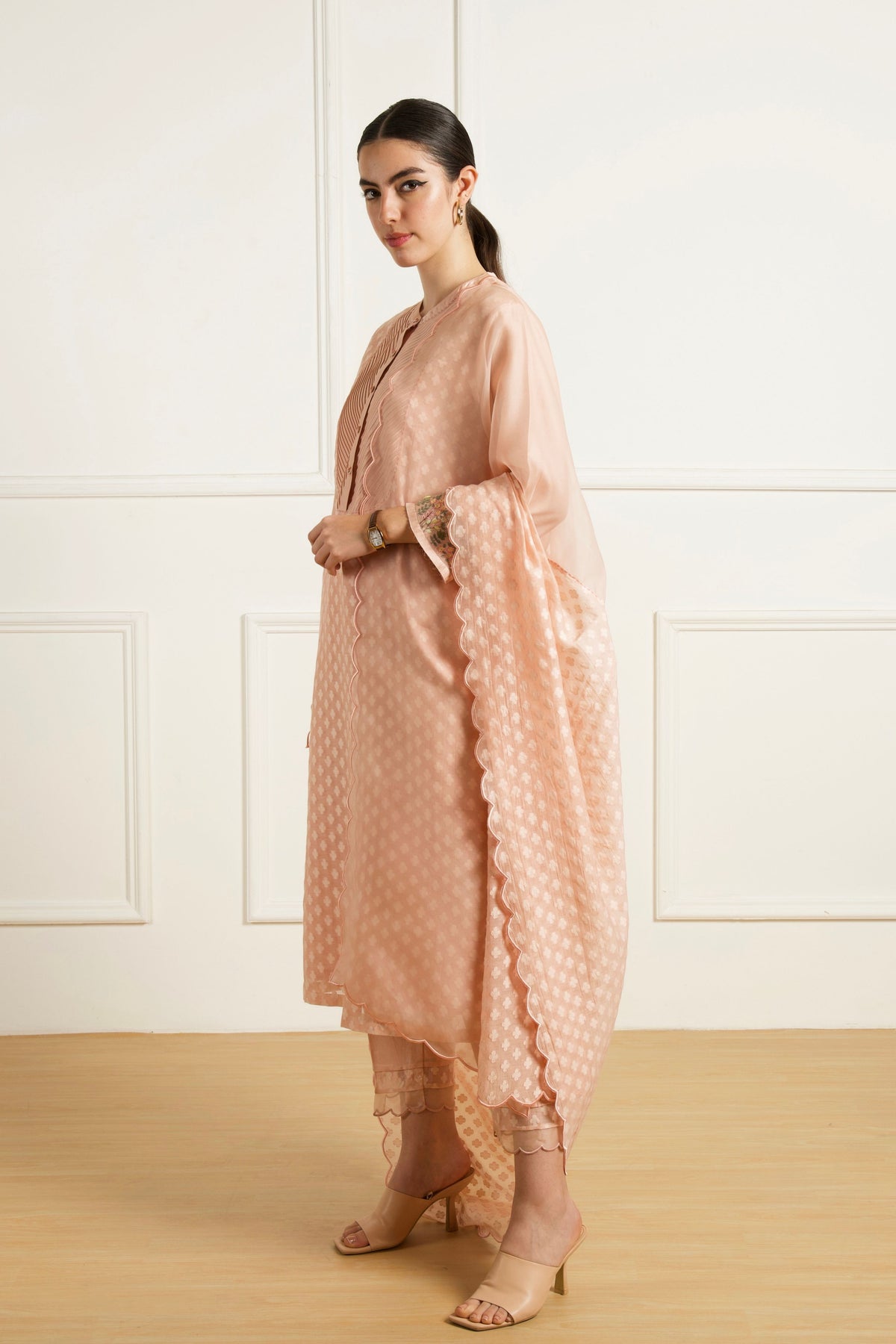 Old Rose Kurta Set