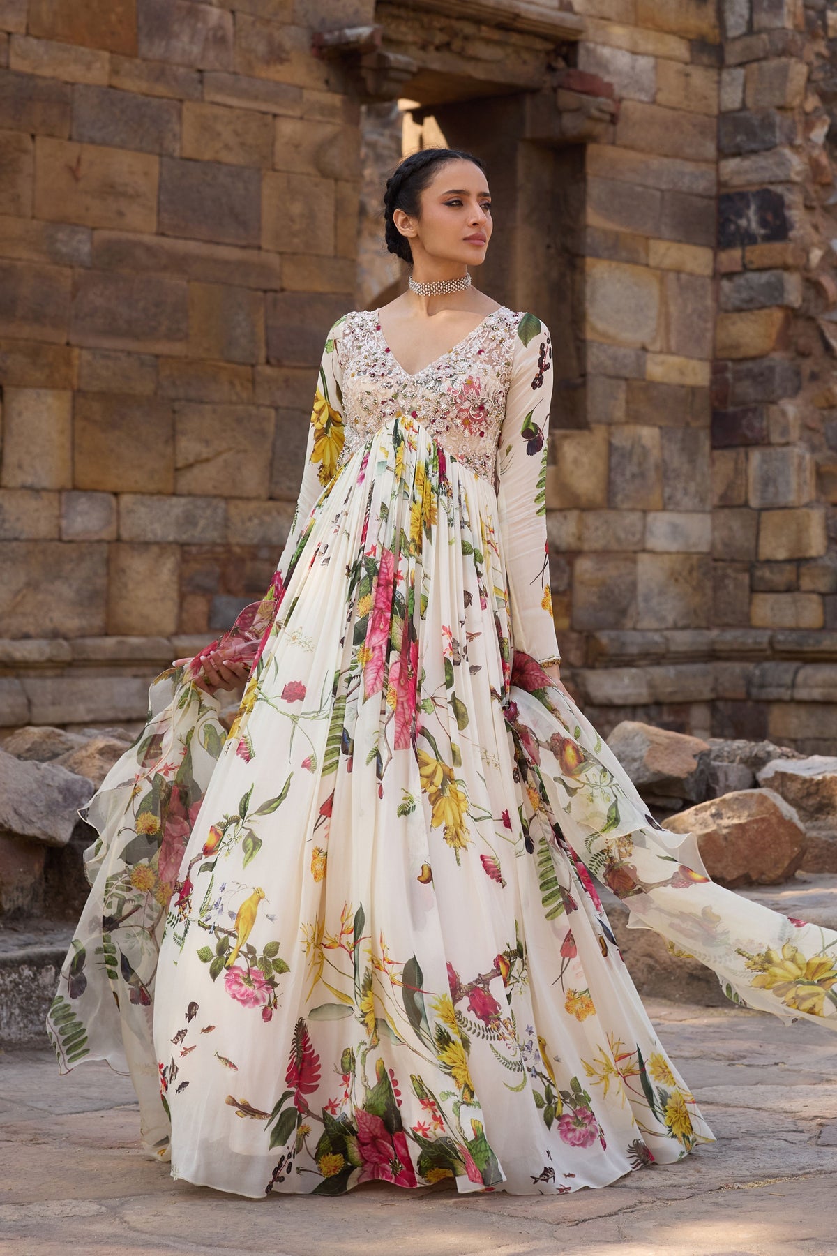 Daisy Anarkali Set