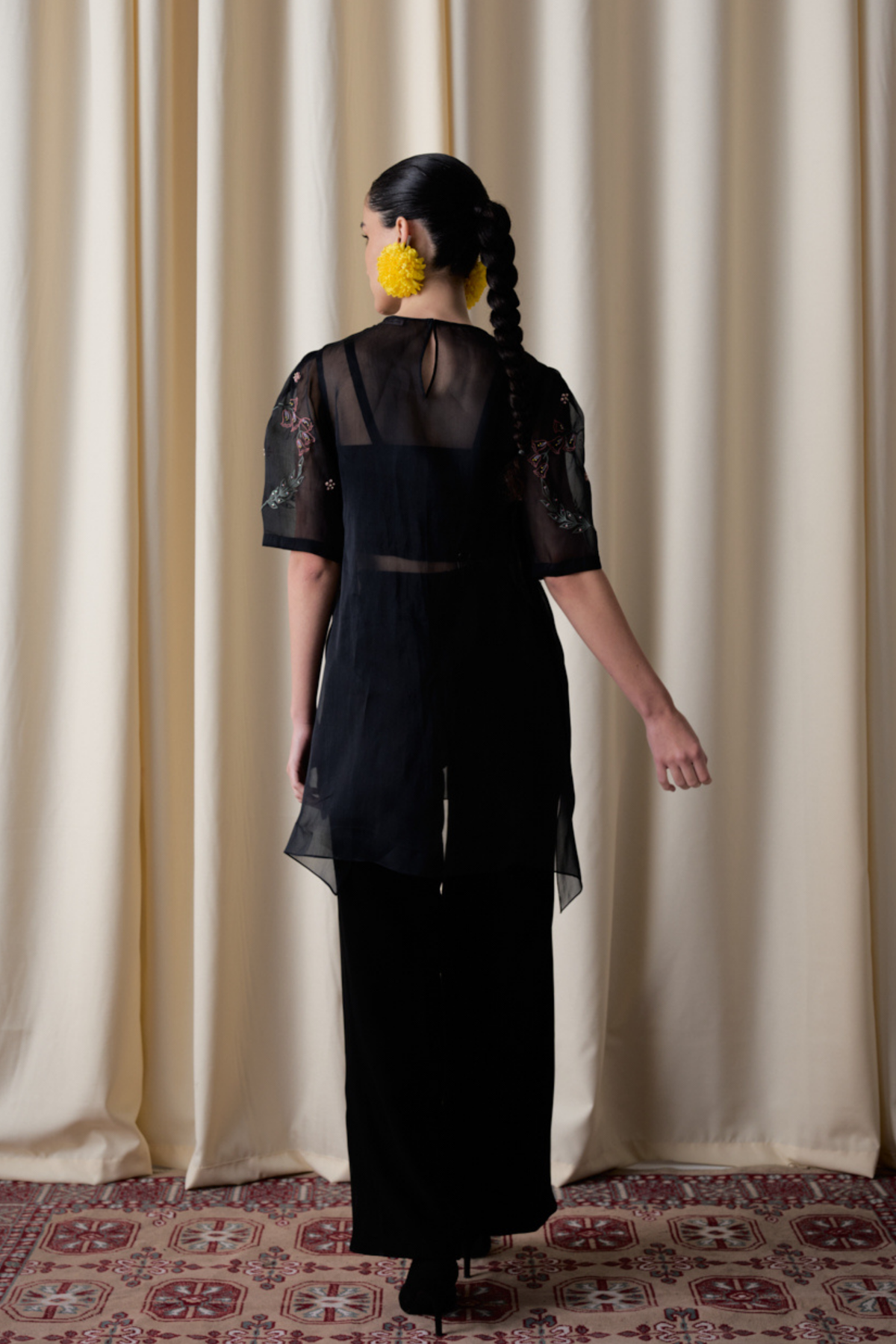 Nightfall Lotus Ensemble Co-ord Set
