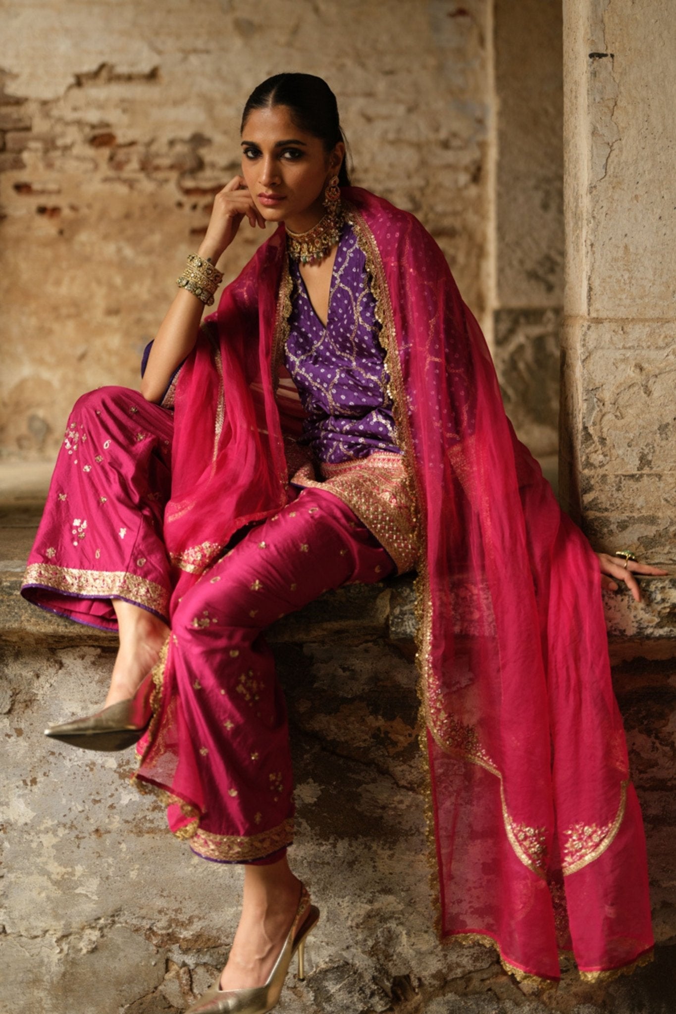 Bhavika Kurta Set - Pooja & Keyur - Elahe