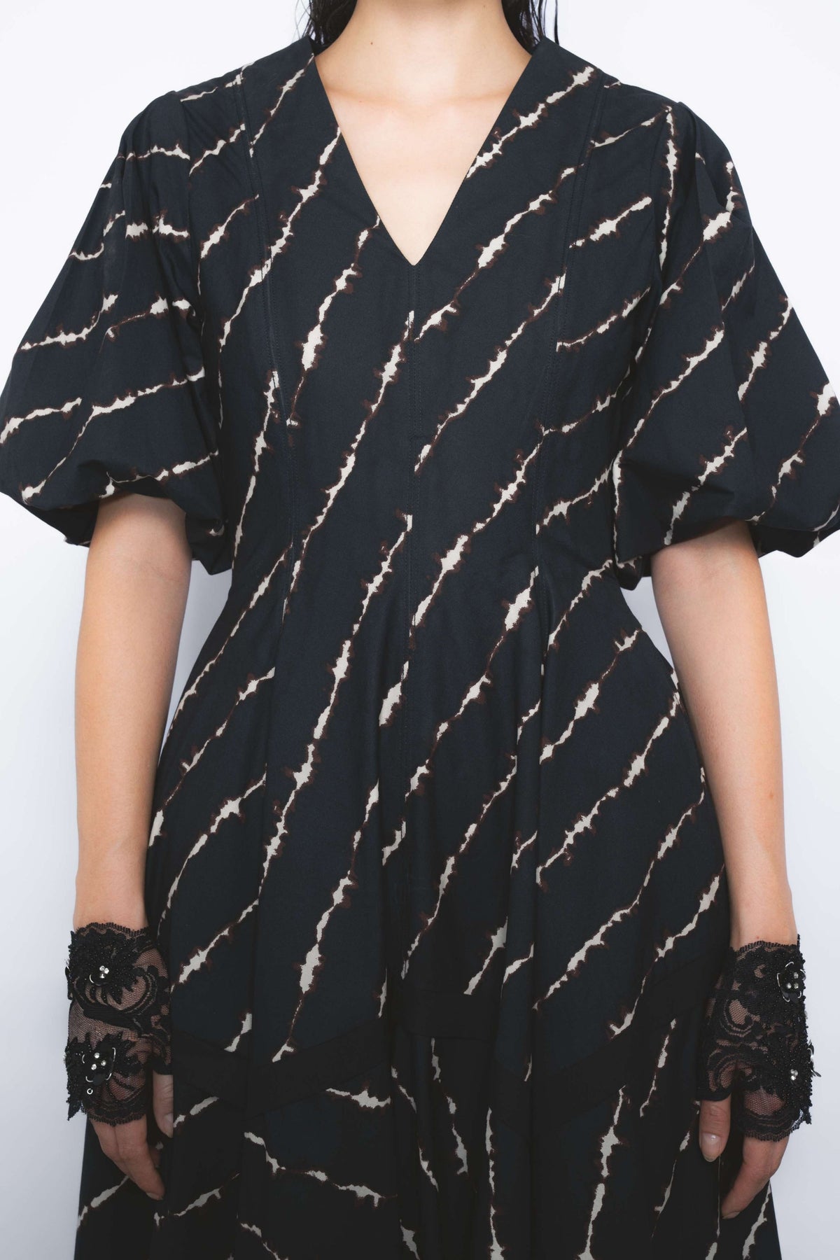 Thalia Dress in Spina Print