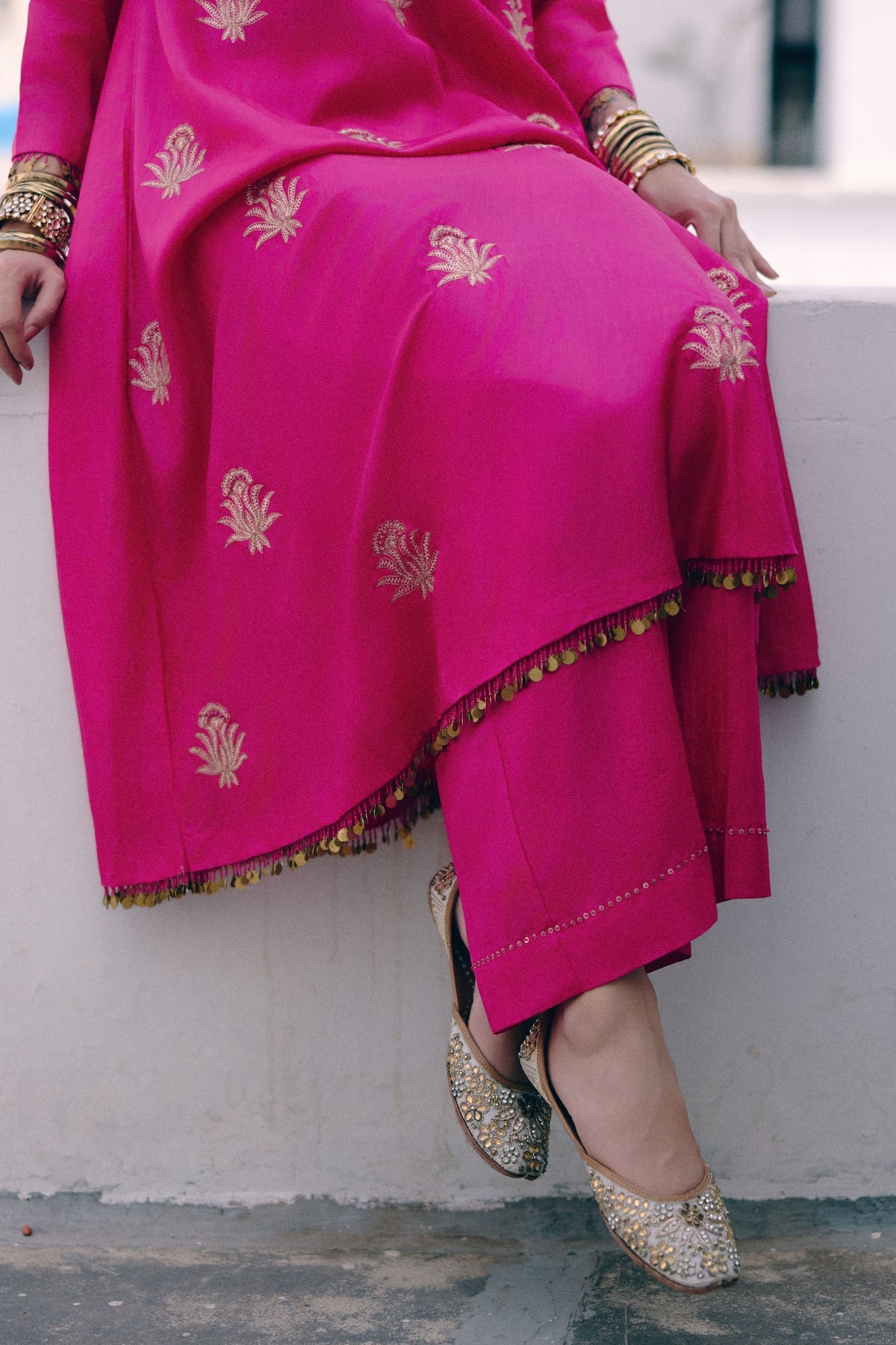 Lotus Gherdaar Kurta Set
