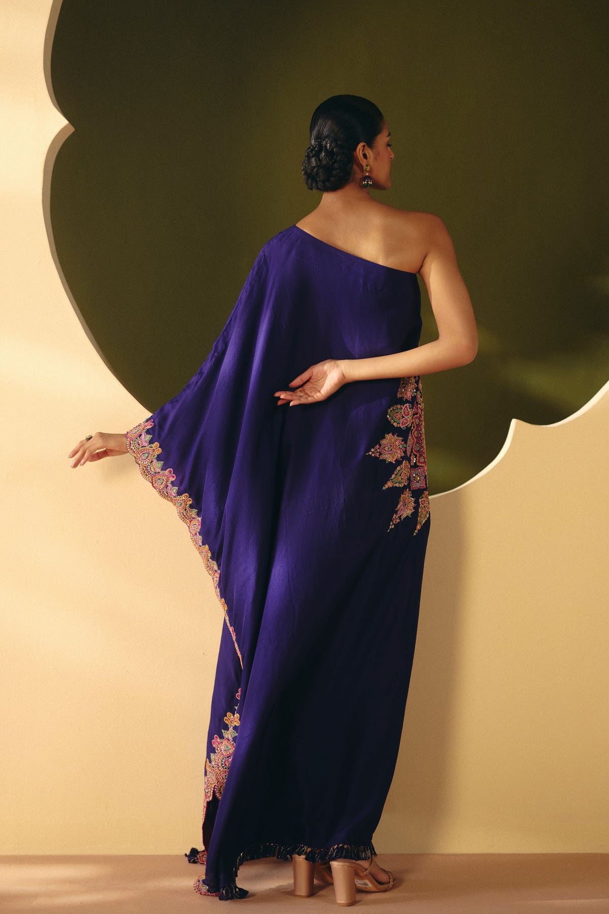 Purple Veeranshi Kaftan