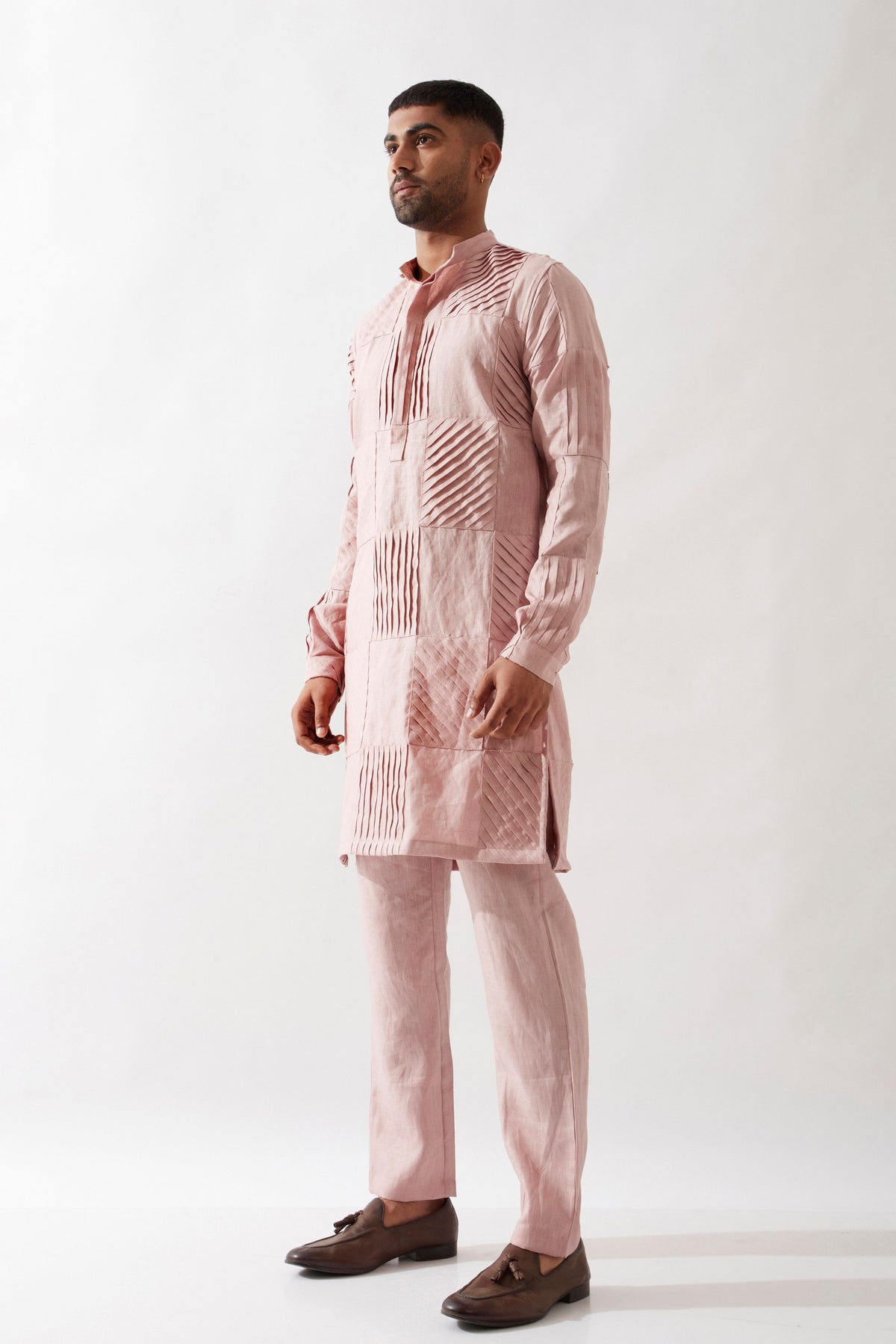 Ezra Pink Kurta Set