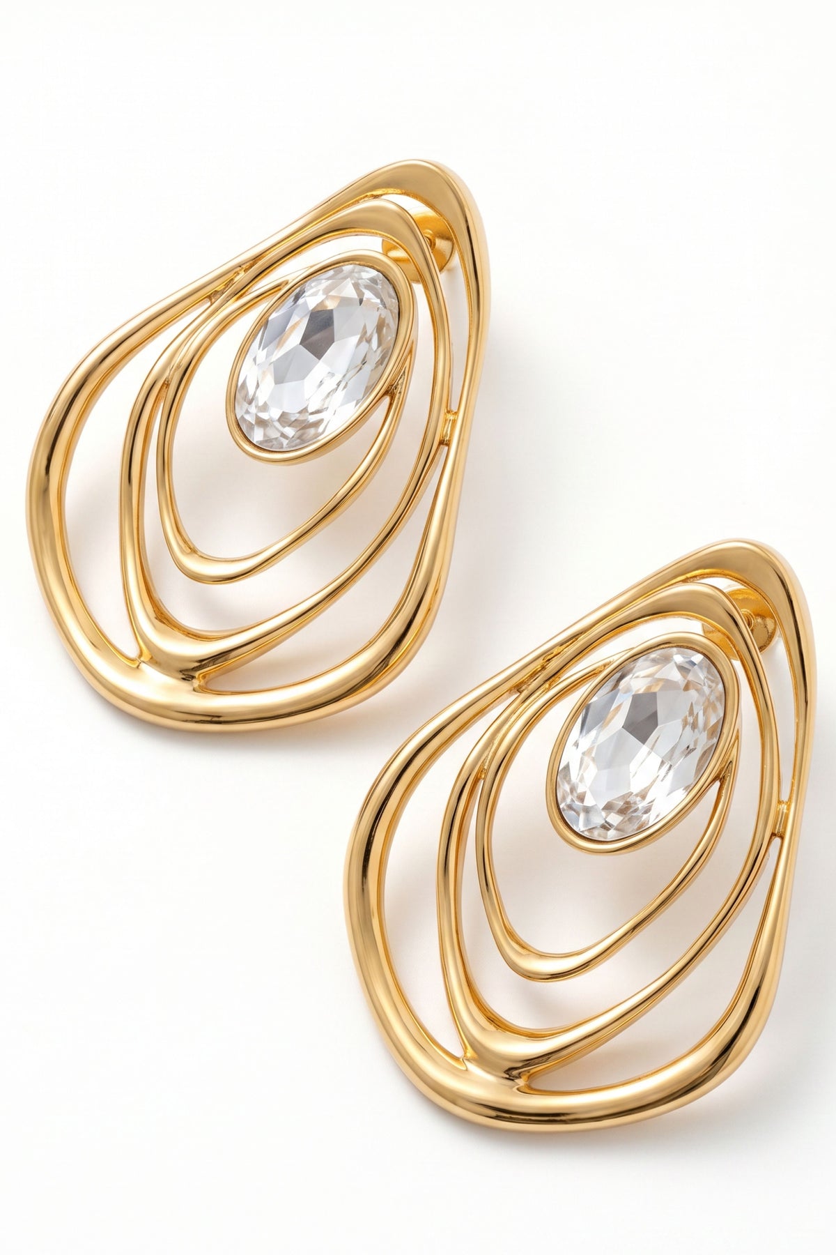 Wave Statement Earring