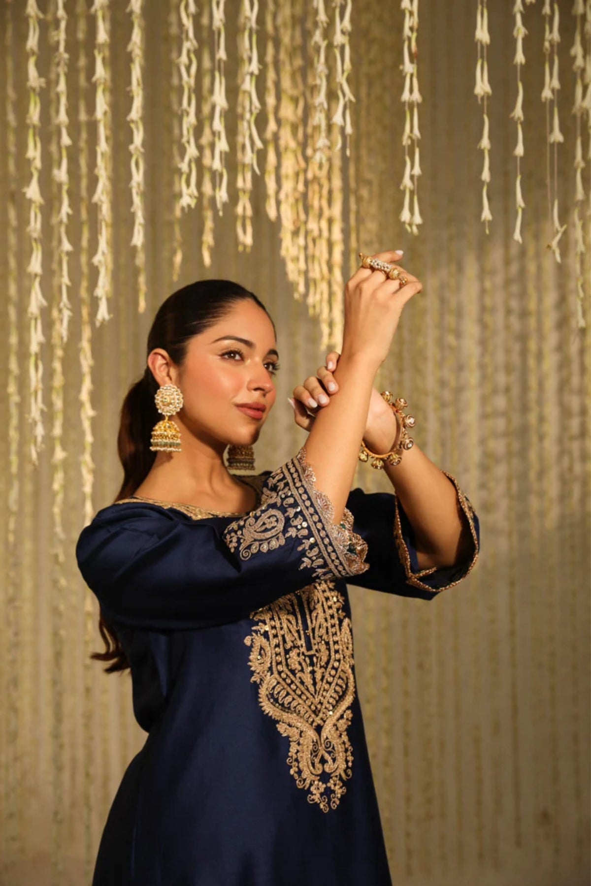 Amayra Blue Kurta Set