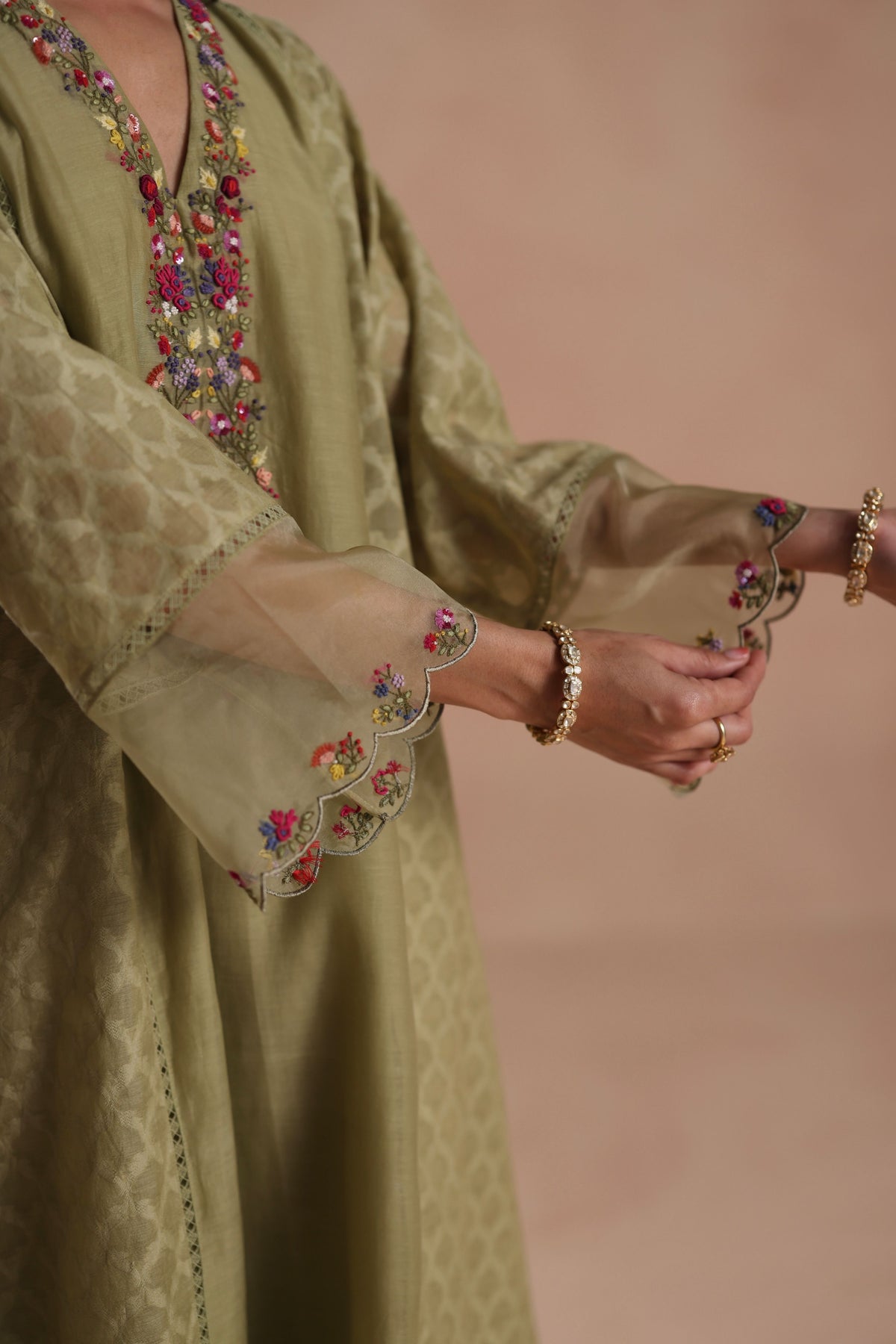 Rua Green Kurta Set