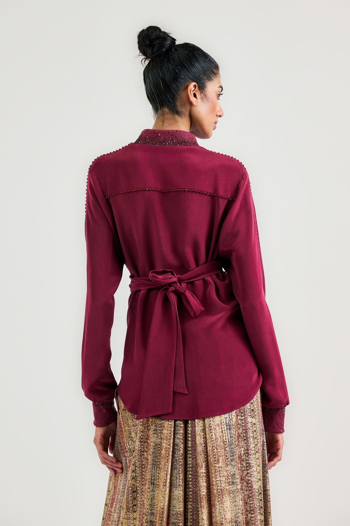 The Cocktail Wrap Top