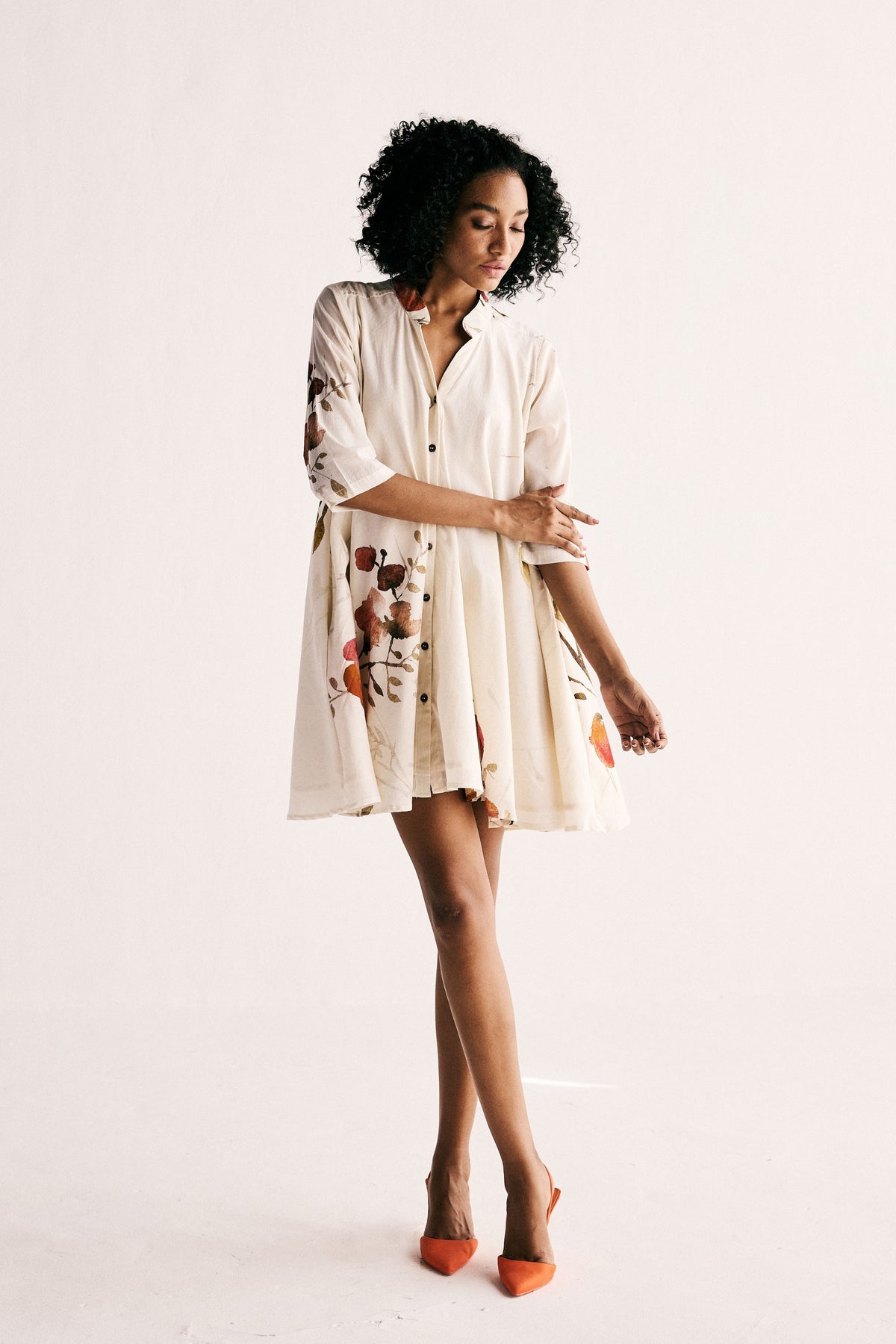 Hibiscus Swing Dress