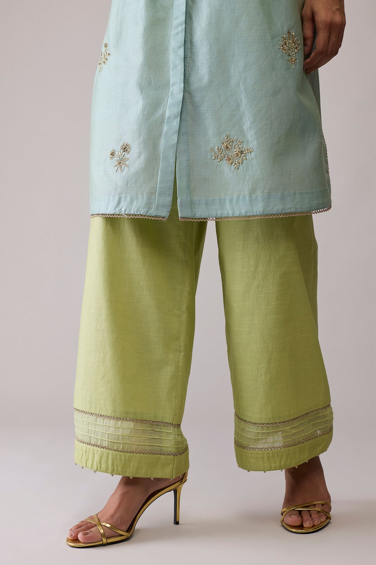 Ambreen Mint Kurta Set
