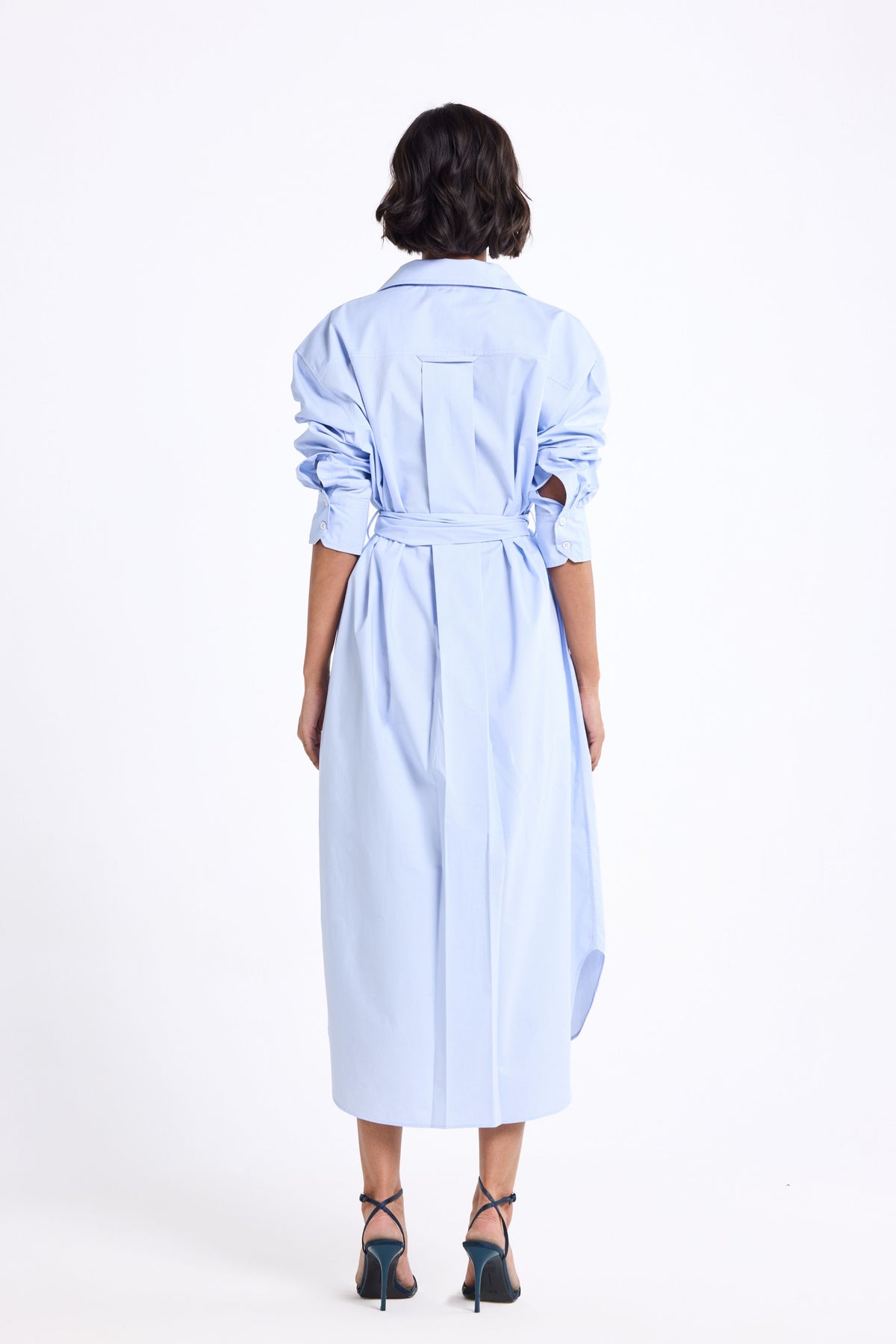 Tea Length Shirt Dress