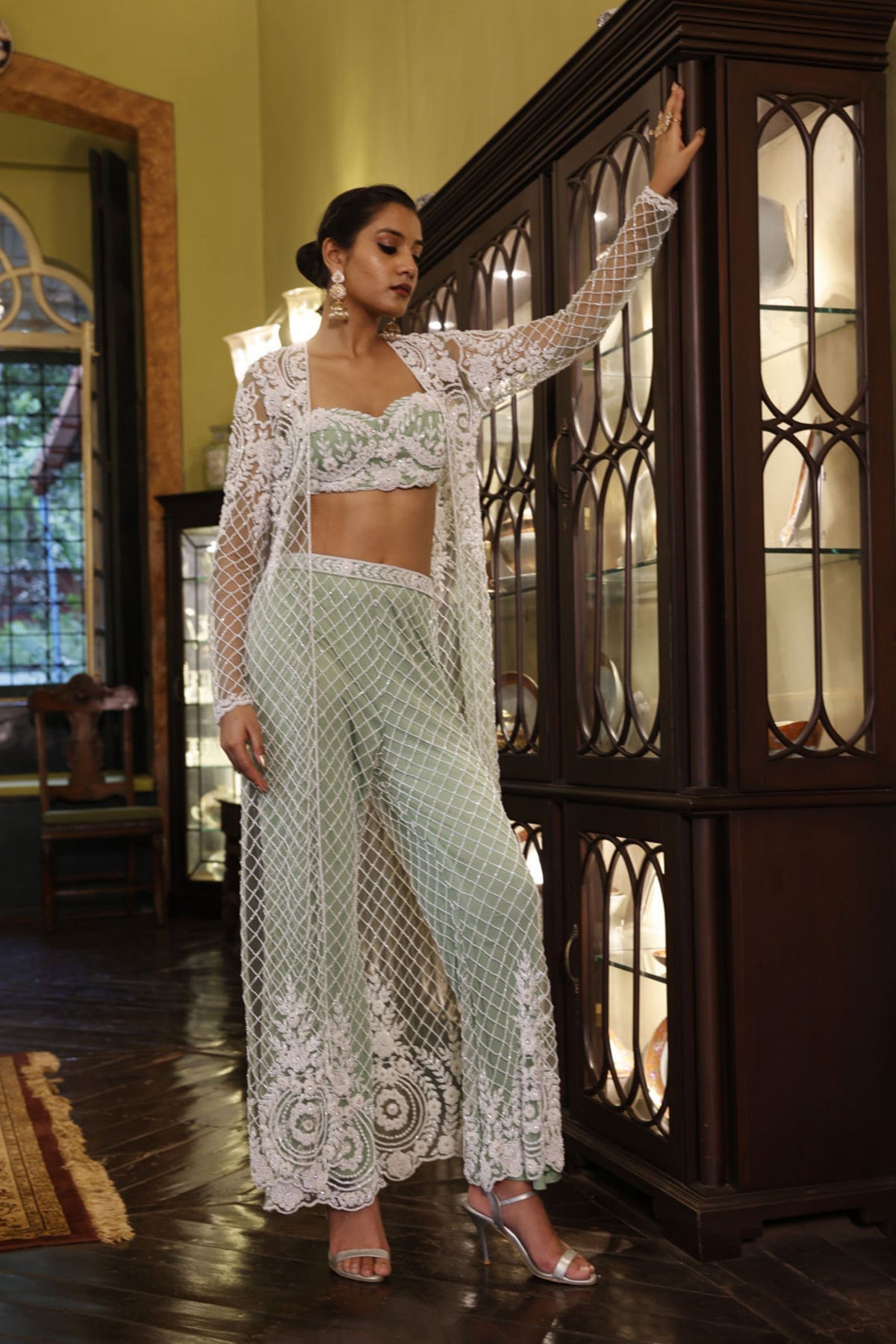 Sage Bralette, Pants and Cape