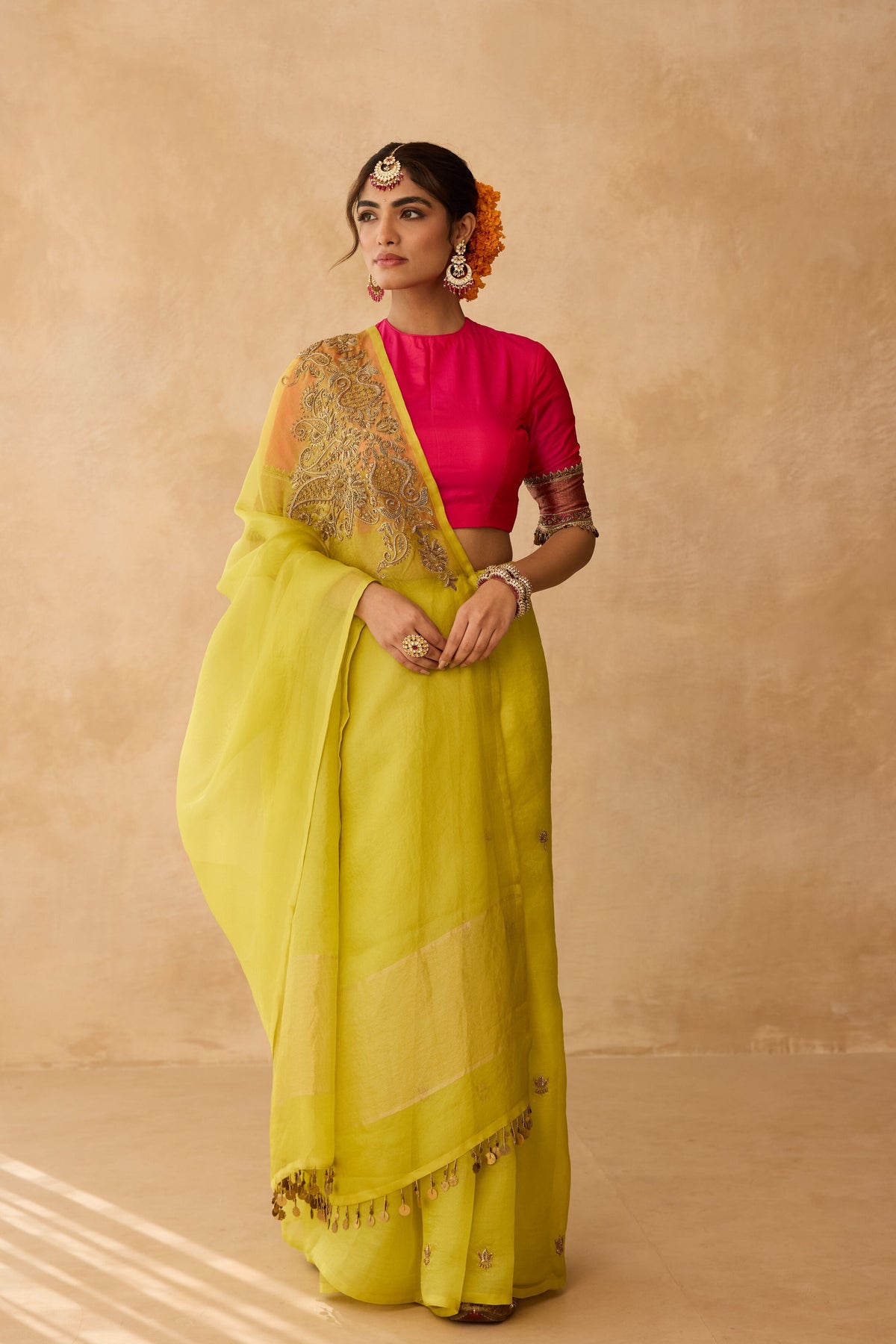 Jugni Sheer Saree