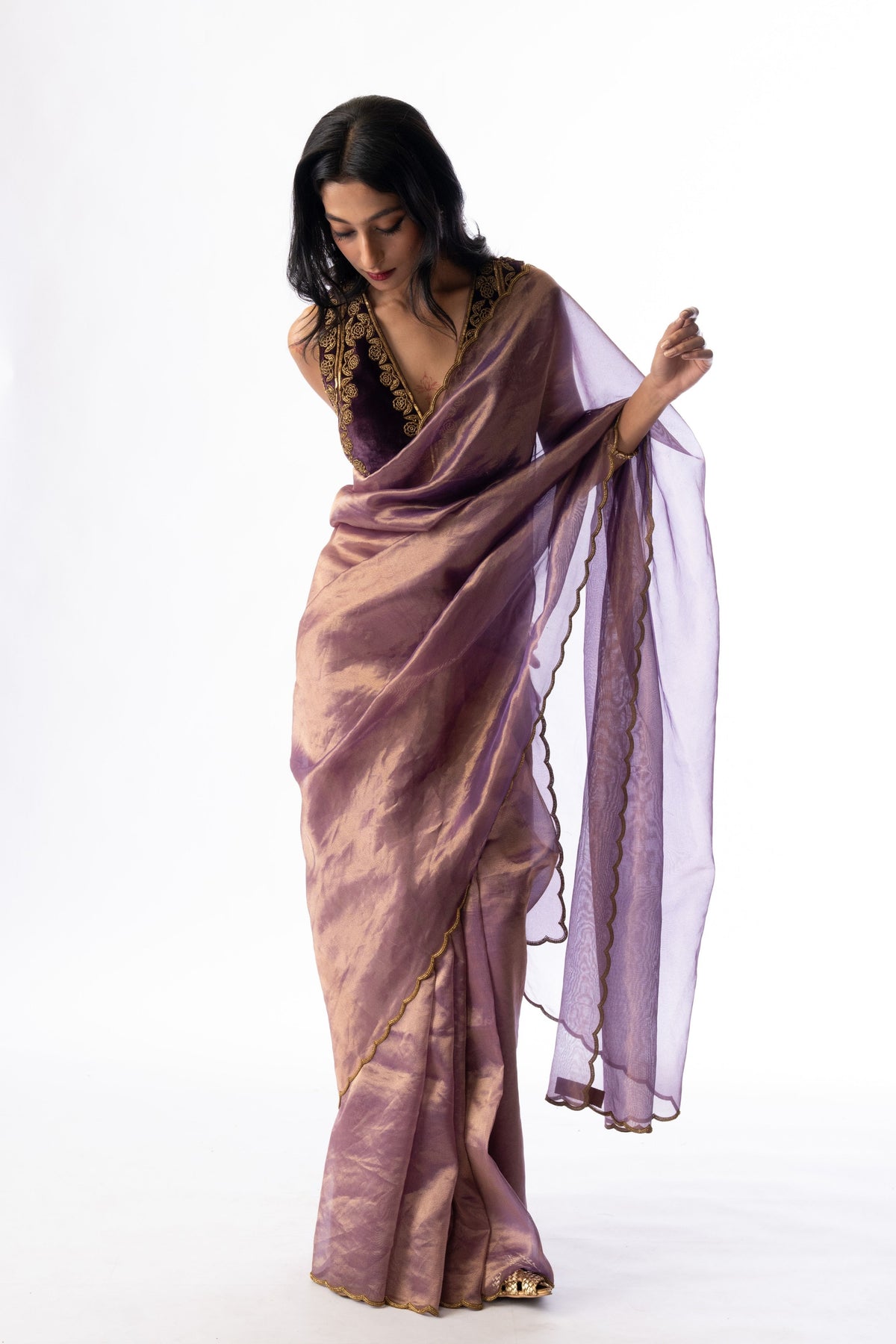 Amber Saree Set
