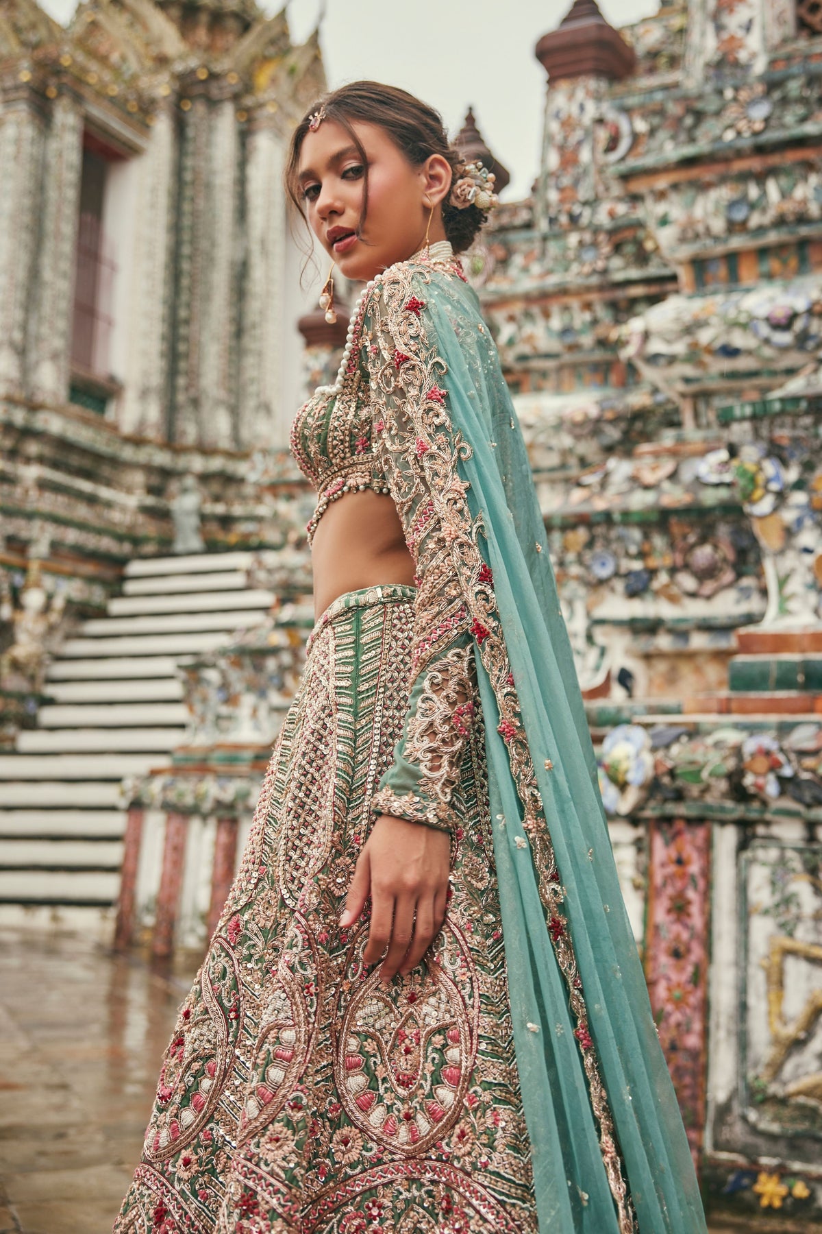 Siam Serenity Lehenga Set