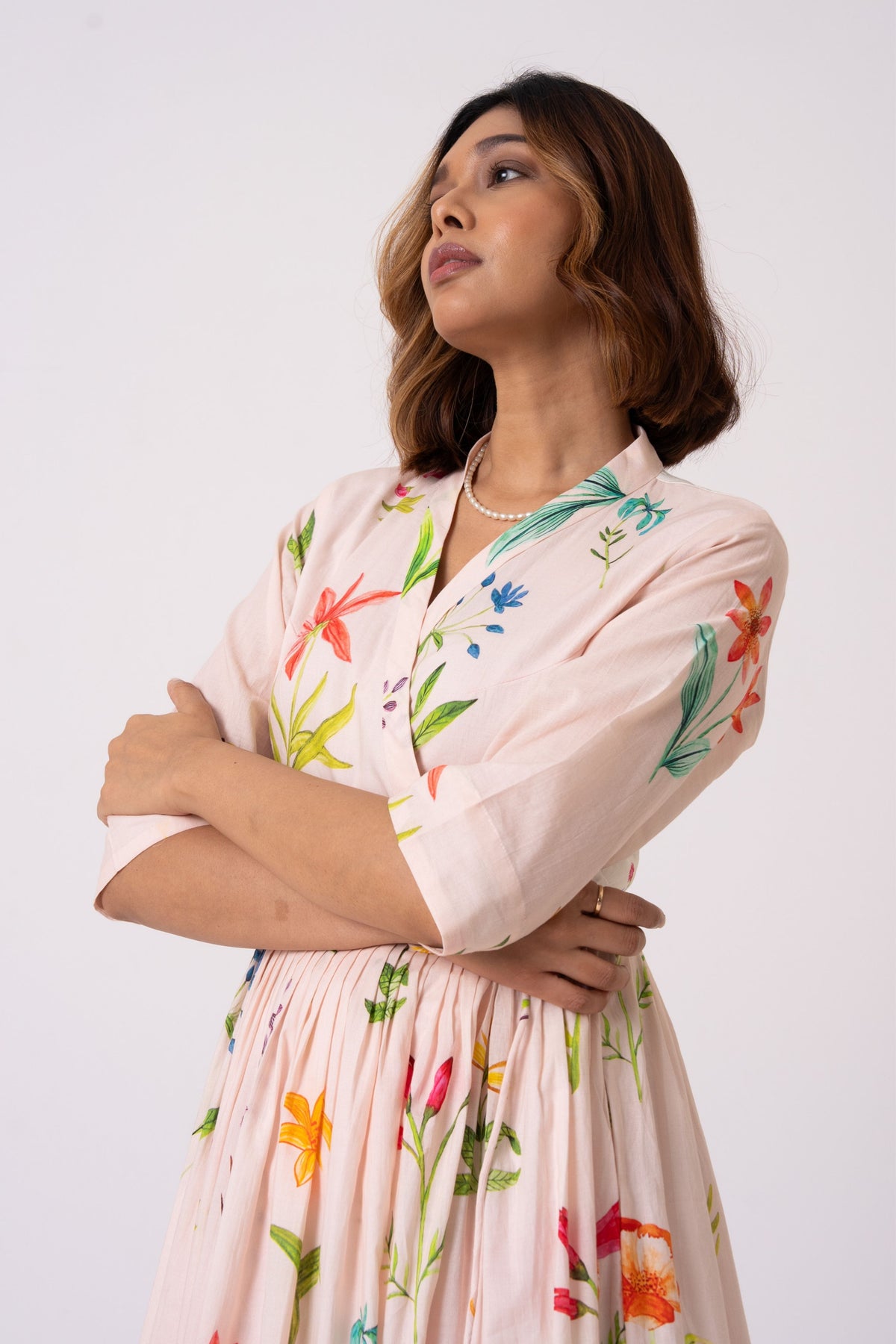 Aura Floral Charm Dress