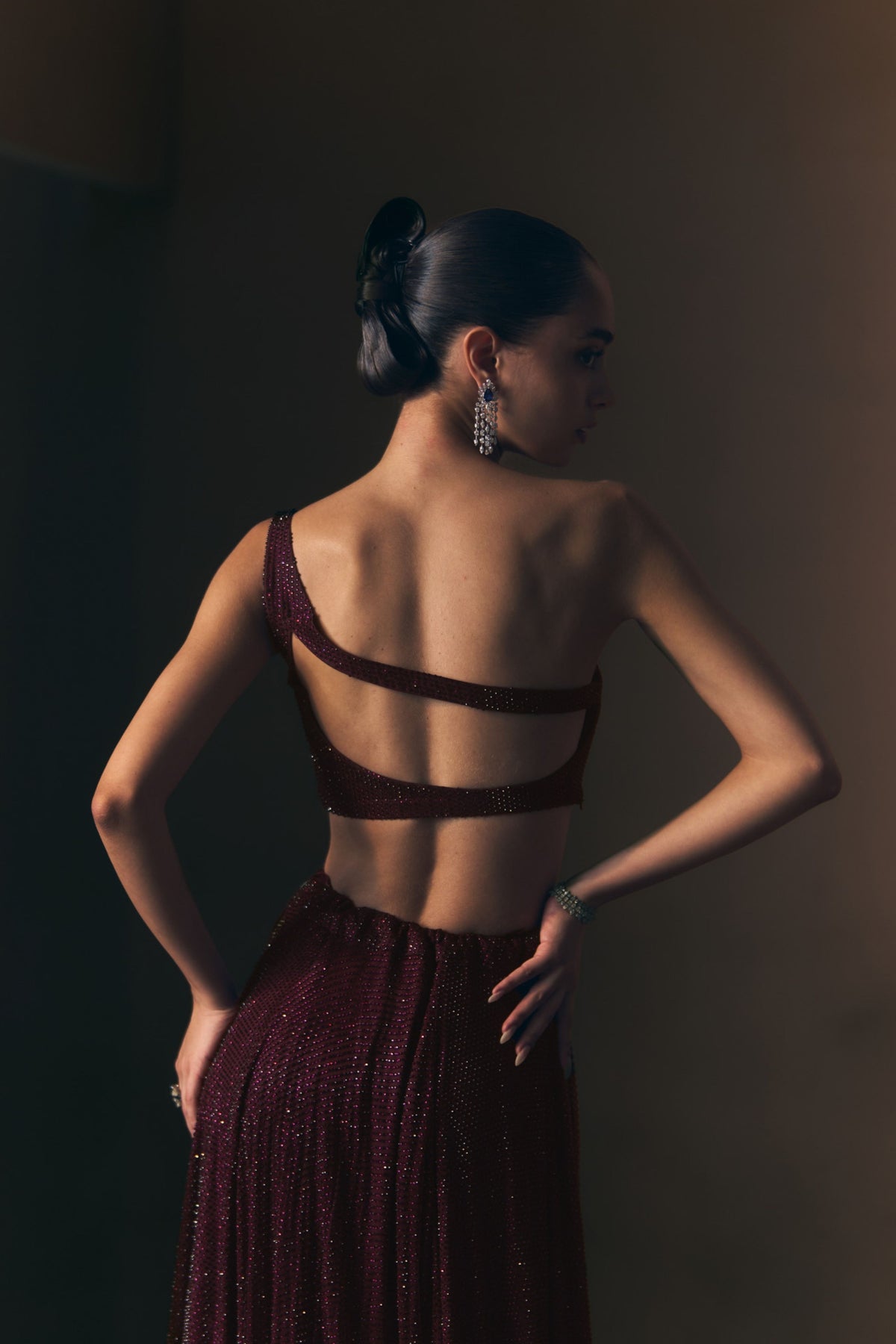 Scarlet Lehenga Skirt Set