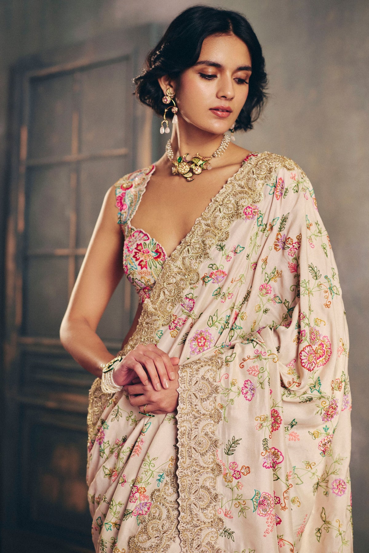 Dhruvi Saree Set