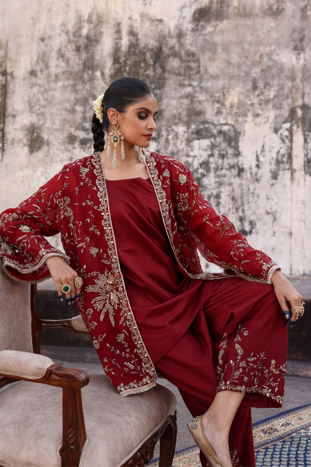 Bagh-e-bahisht Jacket Set