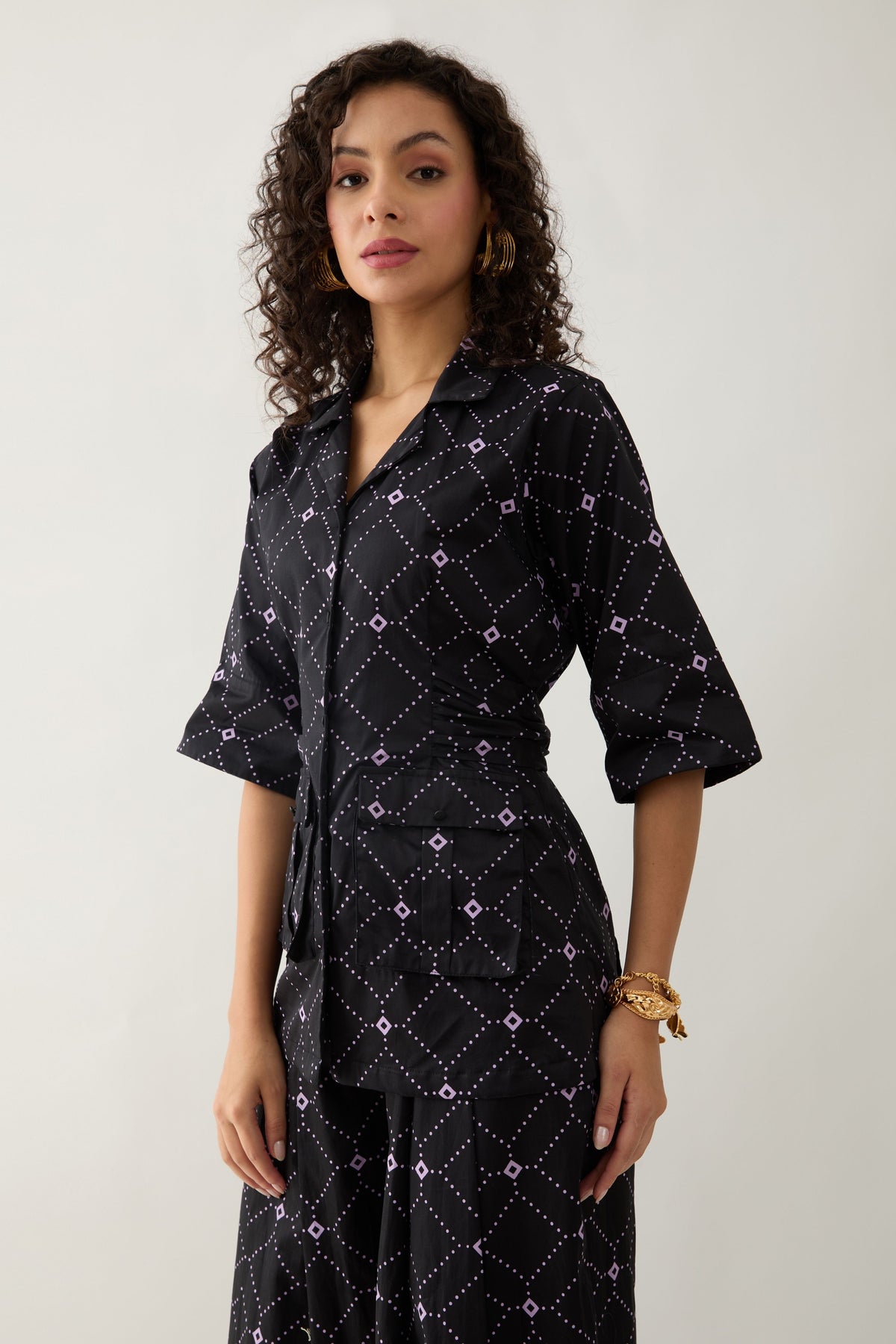 Black Rene Shirt