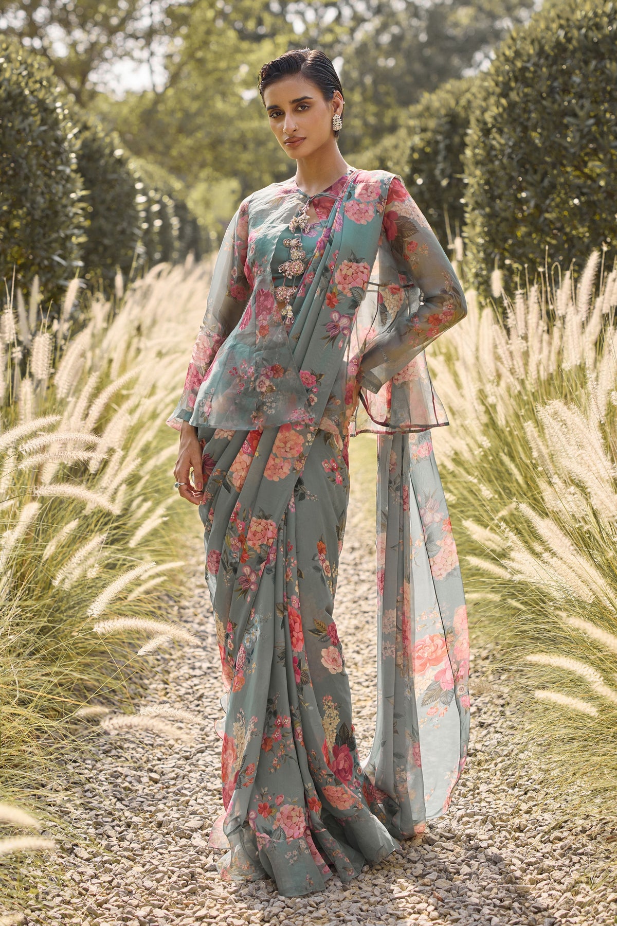 Willow Saree Set