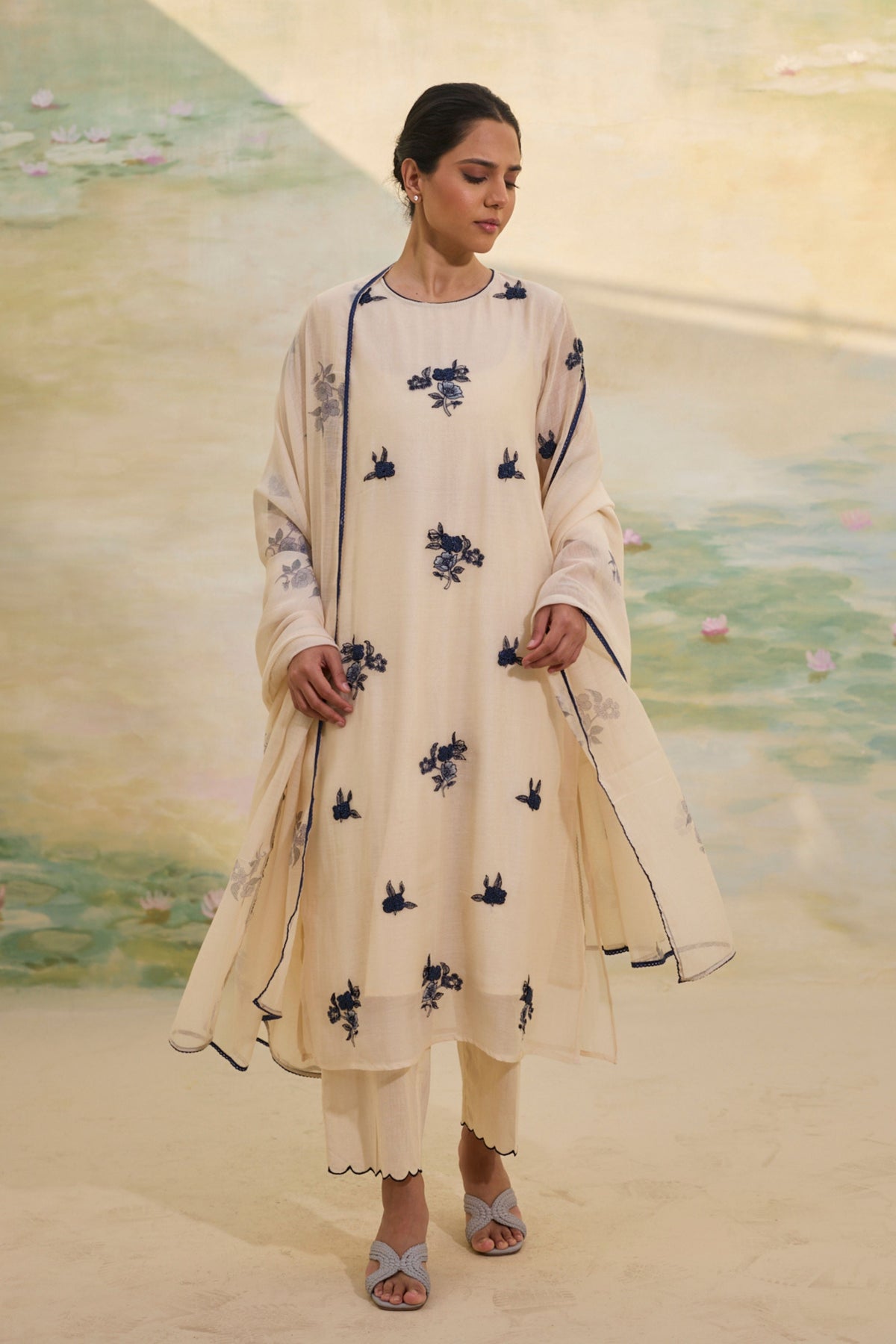 Ivory Kurta Set