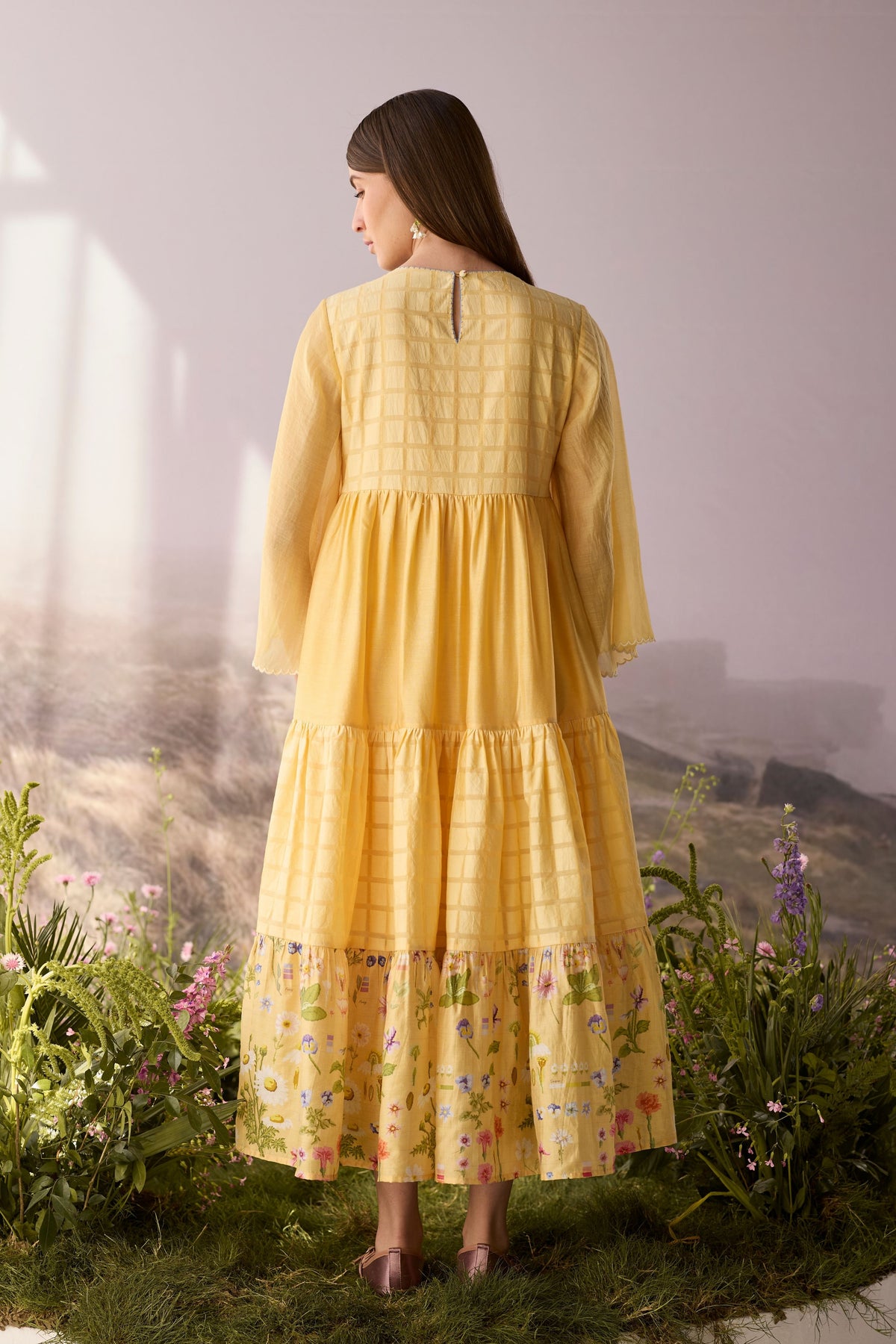 Sunray Floral Dress
