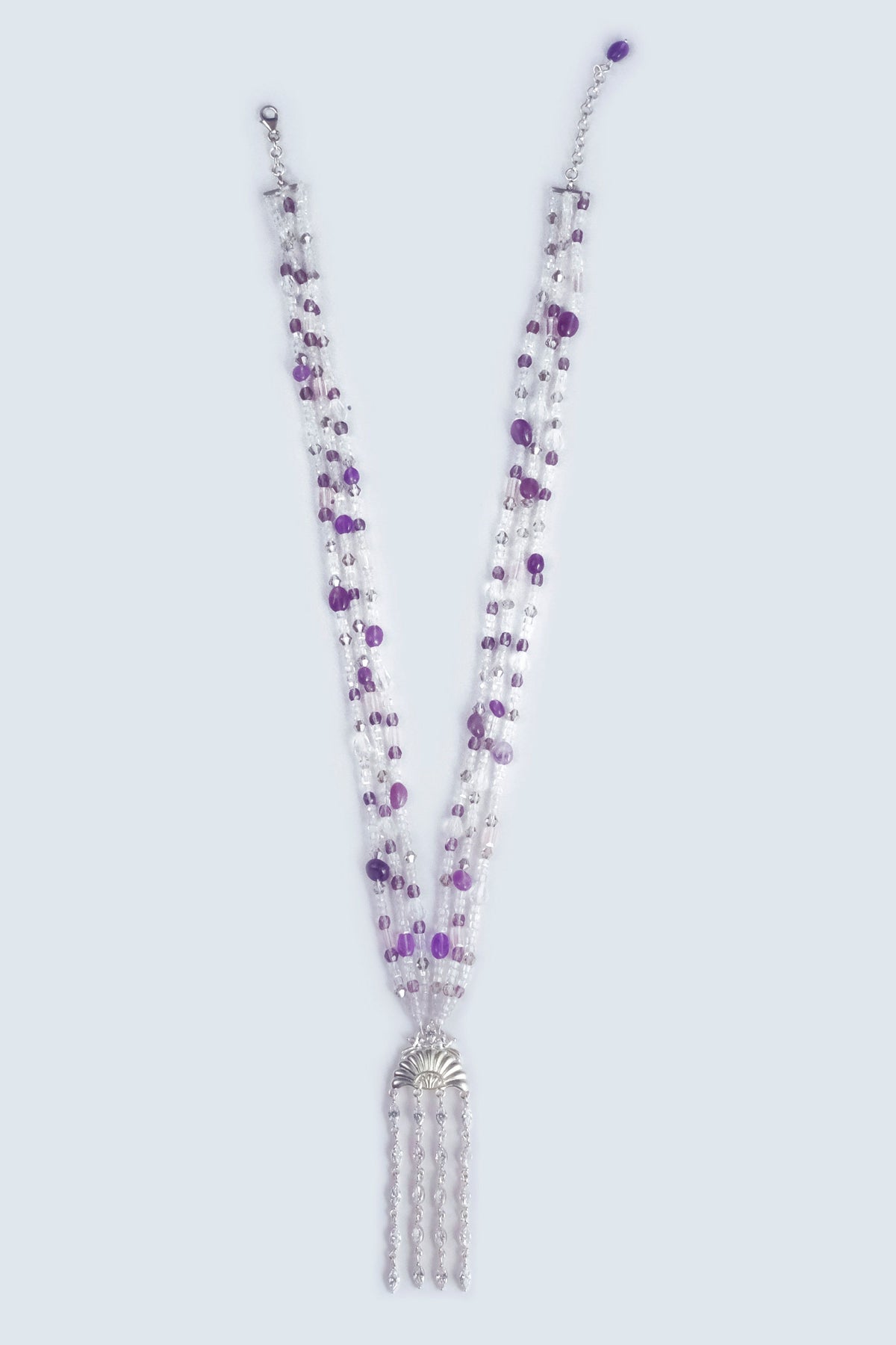 White Marine Treasure Necklace