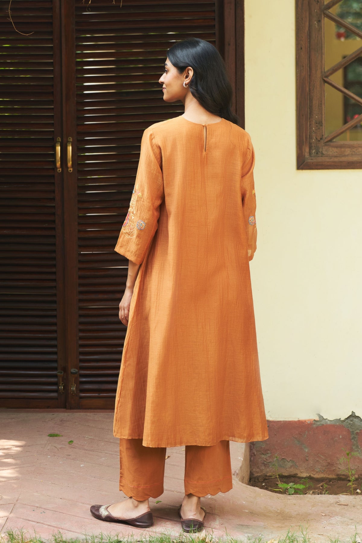 Marigold Floral Kurta