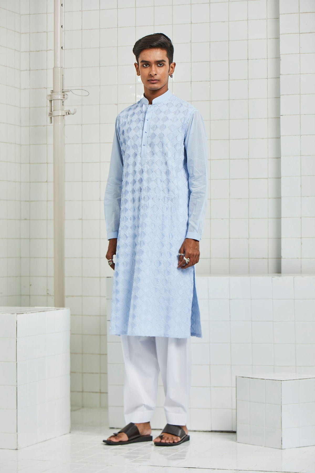 Balotra Textured Kurta Set