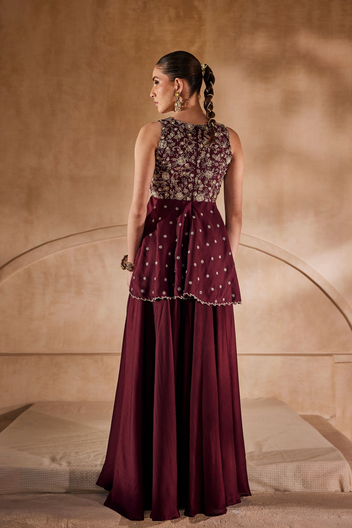 Viraasat Peplum Set