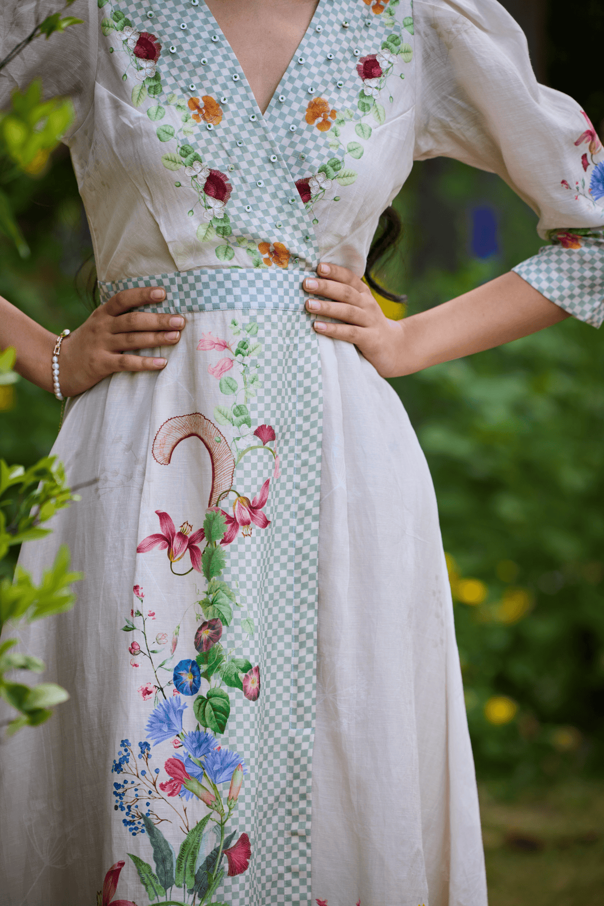 Parisian Wrap Dress Fawn