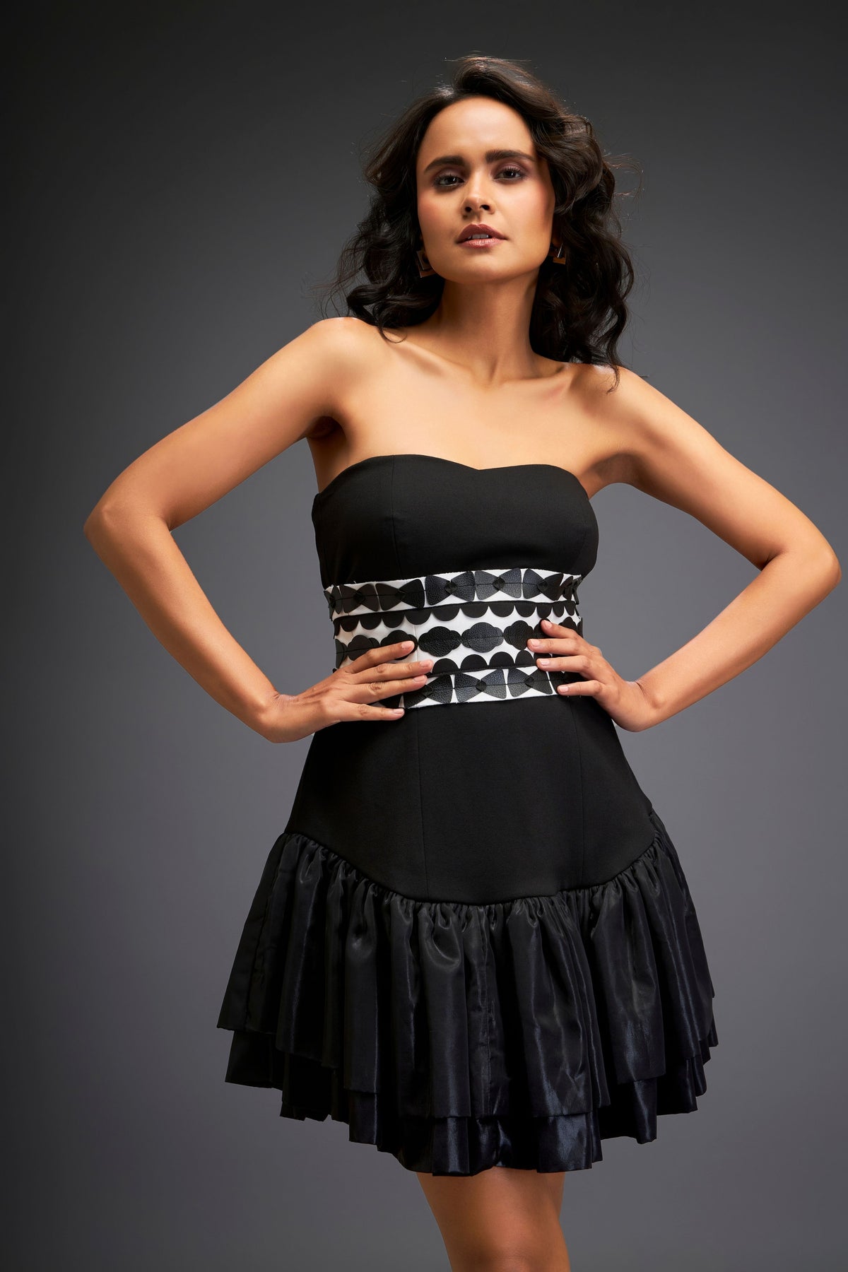 Strapless Black Dress
