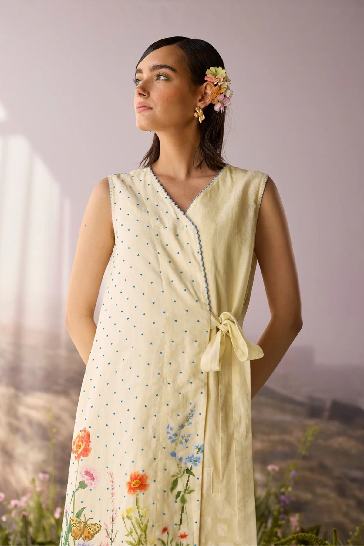Moonlight Wrap Dress