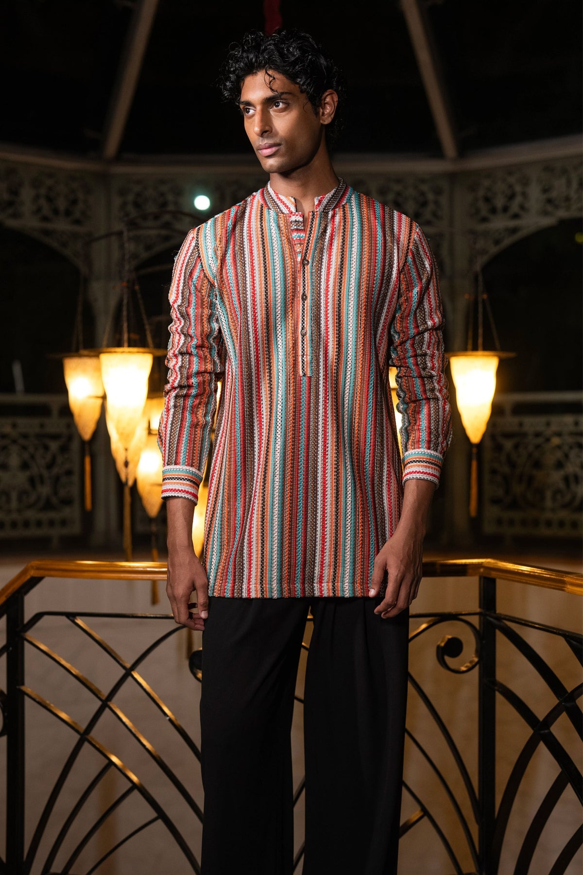 Crochet Lace Kurta-Shirt