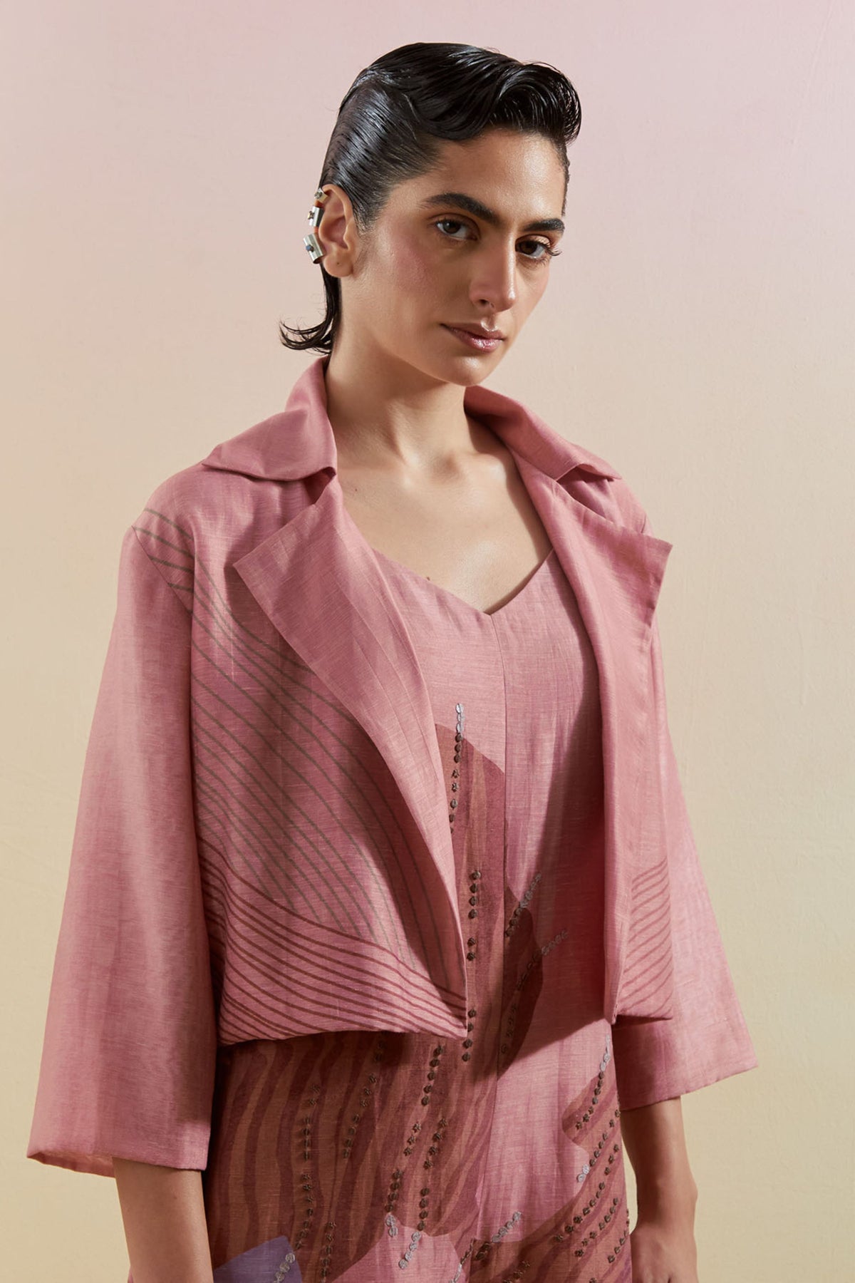 Zaron Dusty Pink Jumpsuit