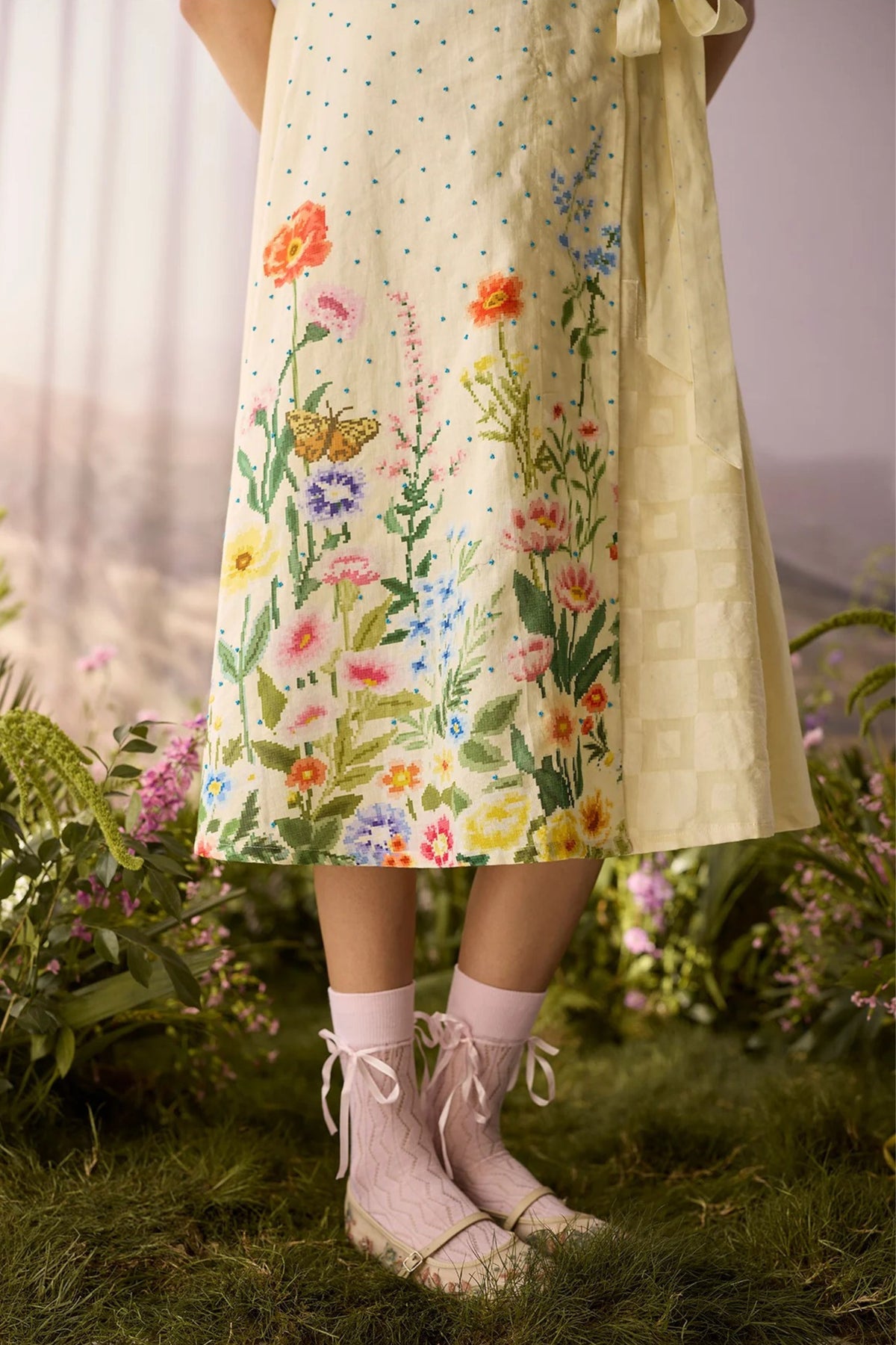 Moonlight Wrap Dress