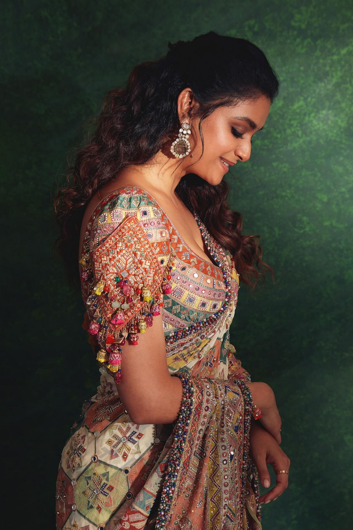 Keerthy Suresh in Tarun Tahiliani