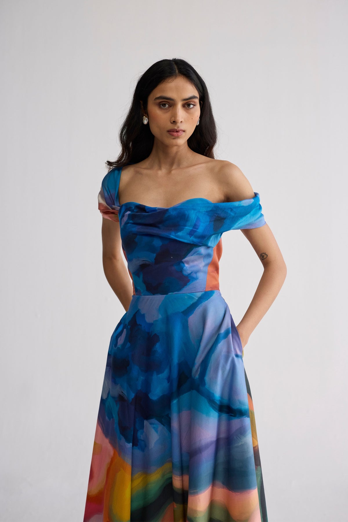 Rainbow Garden Dress