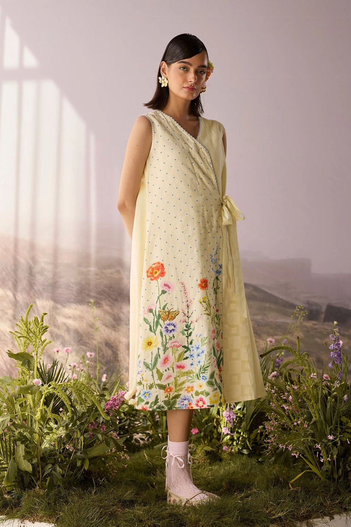 Moonlight Wrap Dress