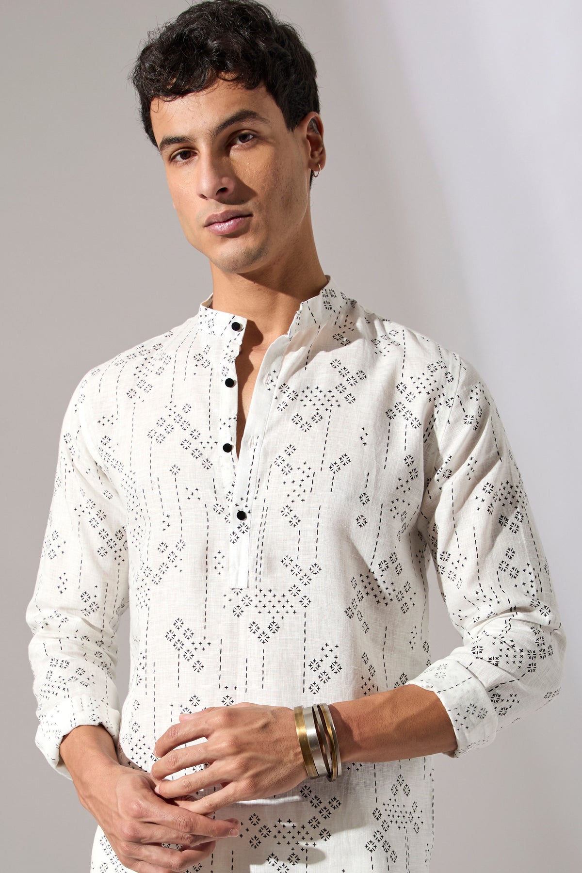 Elliot Plus Minus Kurta Set