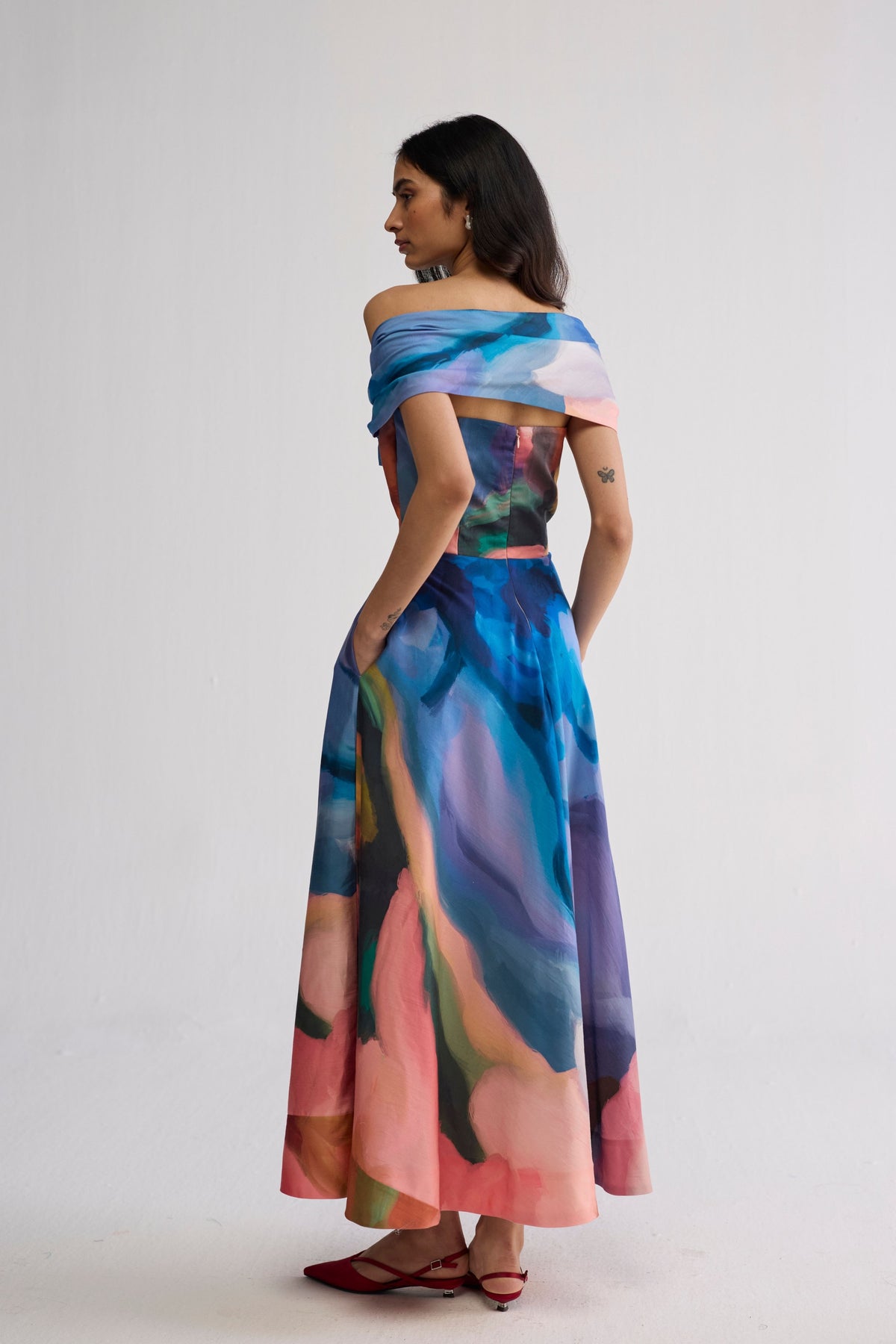 Rainbow Garden Dress