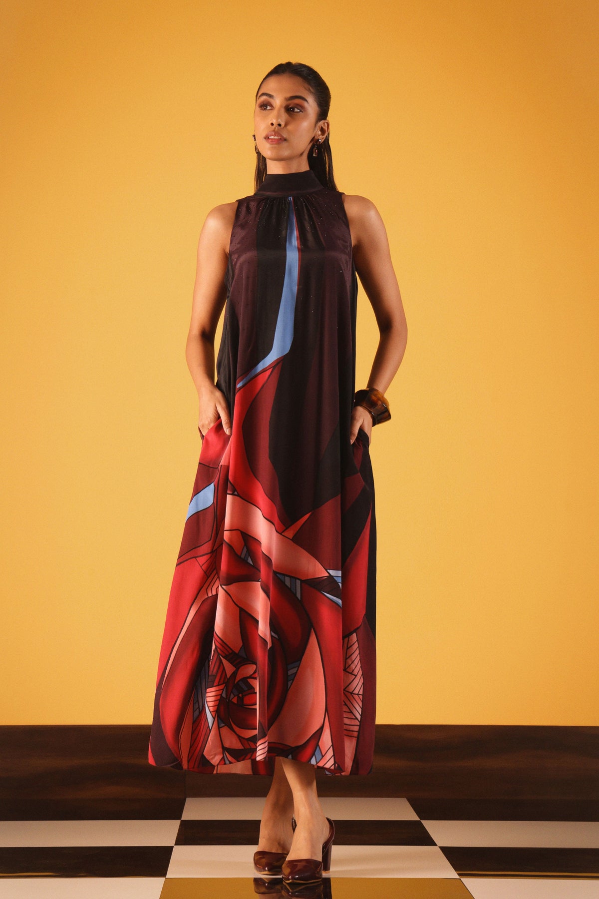 Kabul Rose Dress