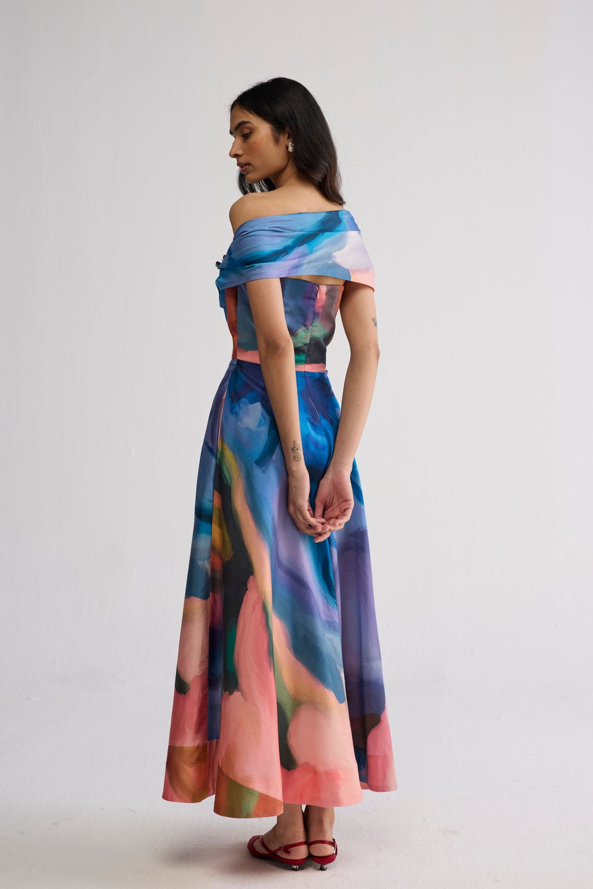 Rainbow Garden Dress