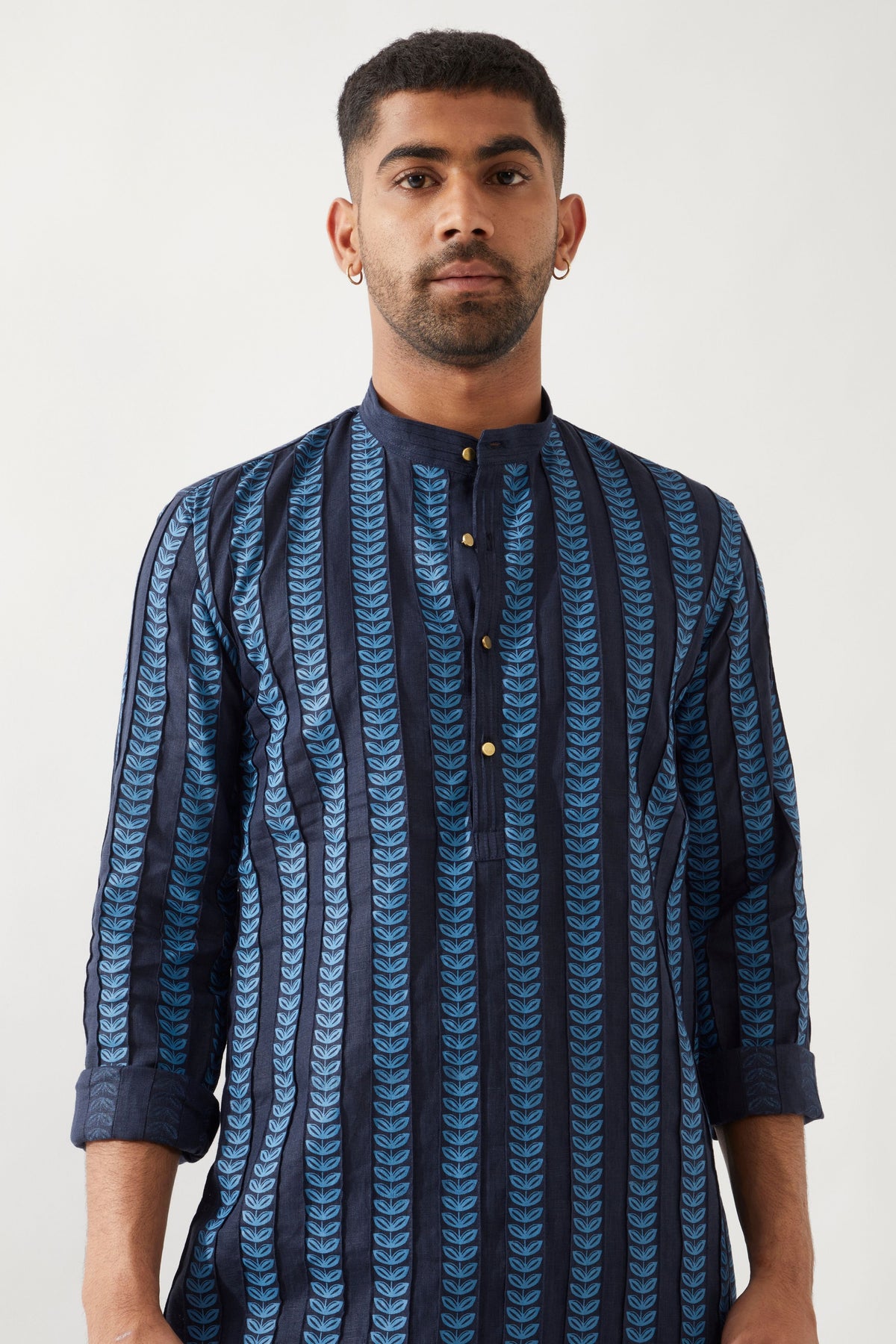 Blake Catkin Navy Kurta Set